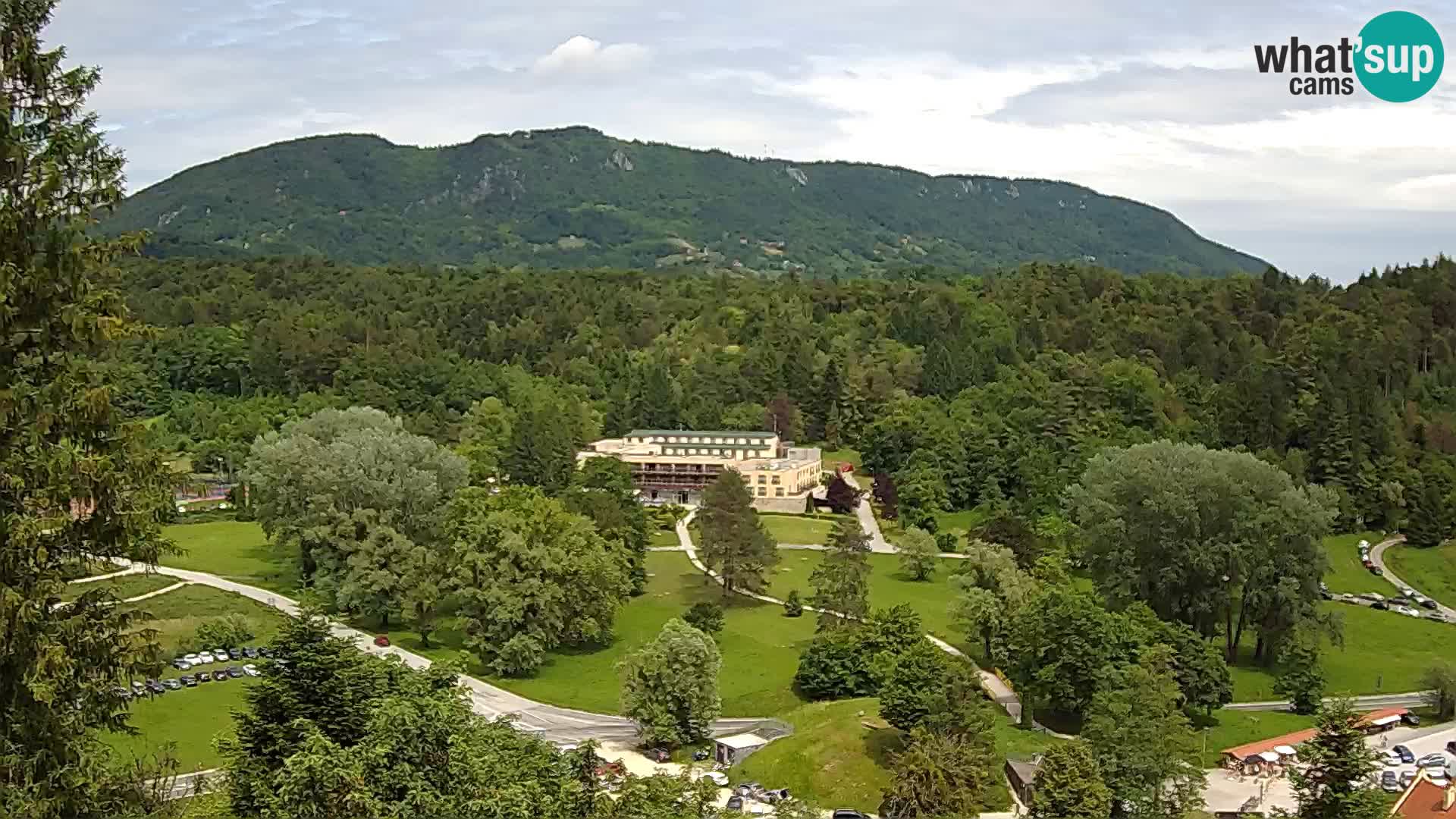 Trakošćan – Vista dal castello
