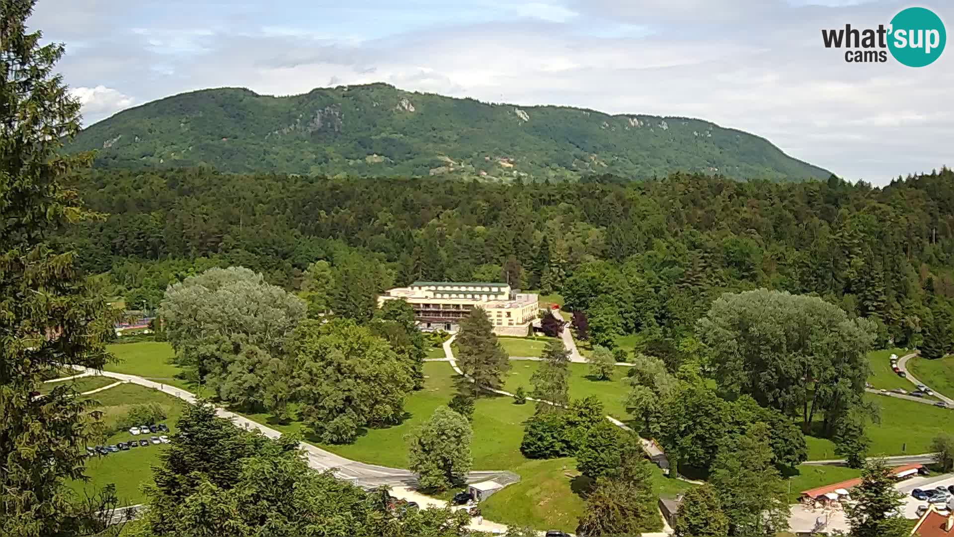 Trakošćan – Vista dal castello