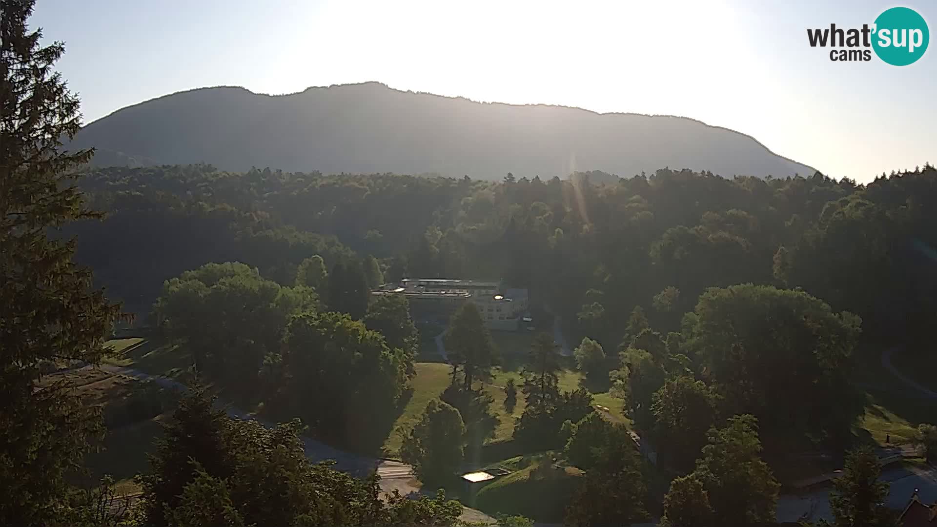 Trakošćan – pogled sa dvorca