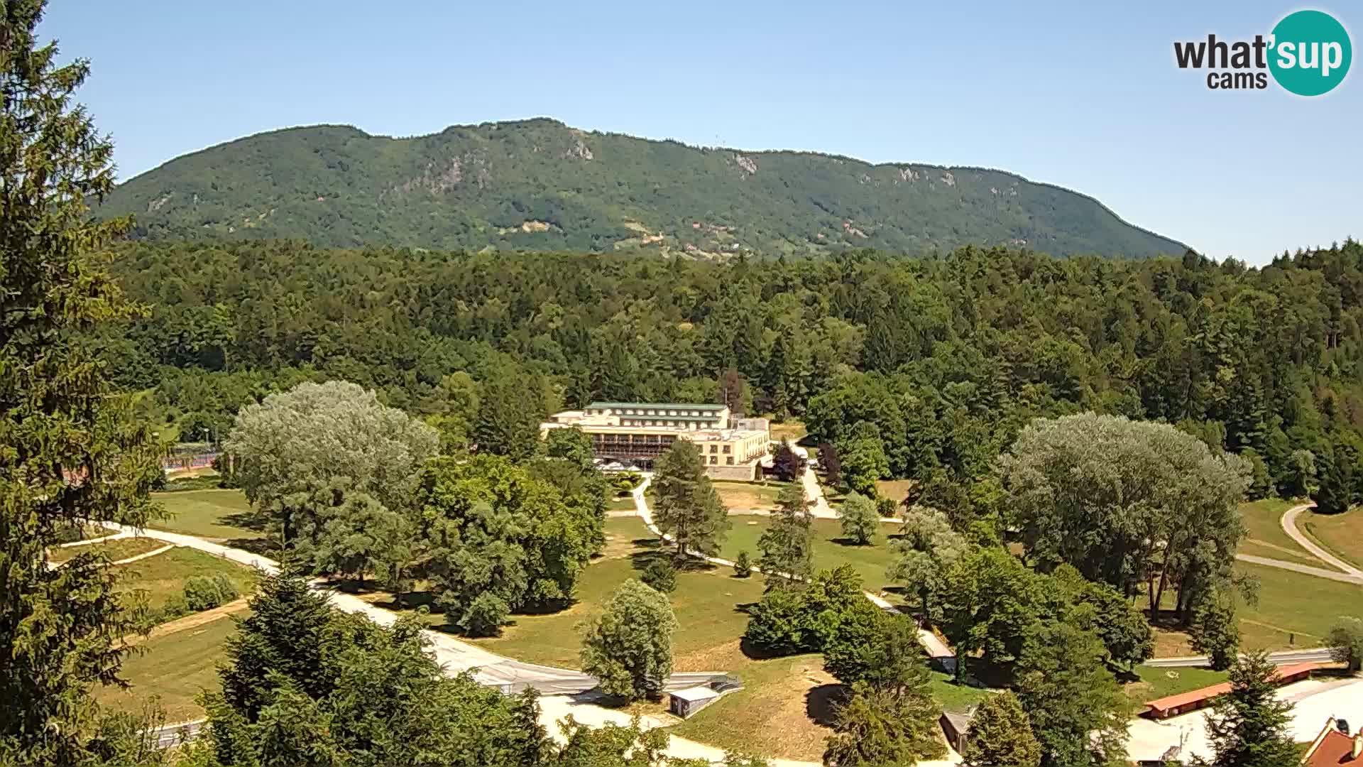 Trakošćan – pogled z dvorca