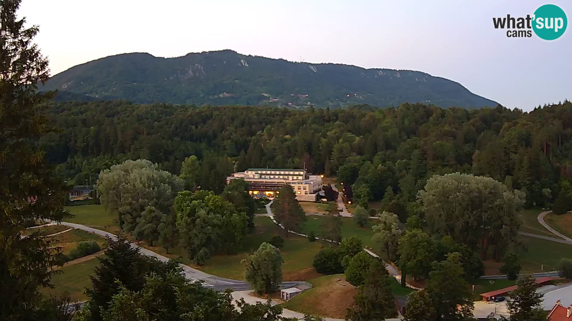 Trakošćan – Vista desde el castillo