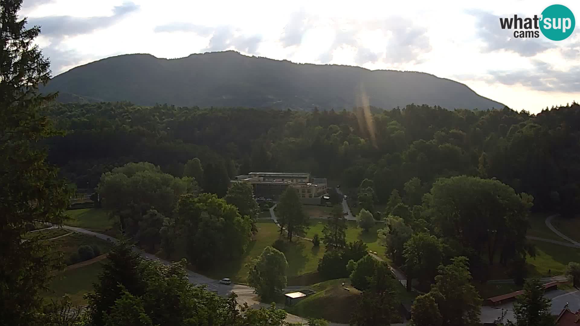 Trakošćan – Vista desde el castillo