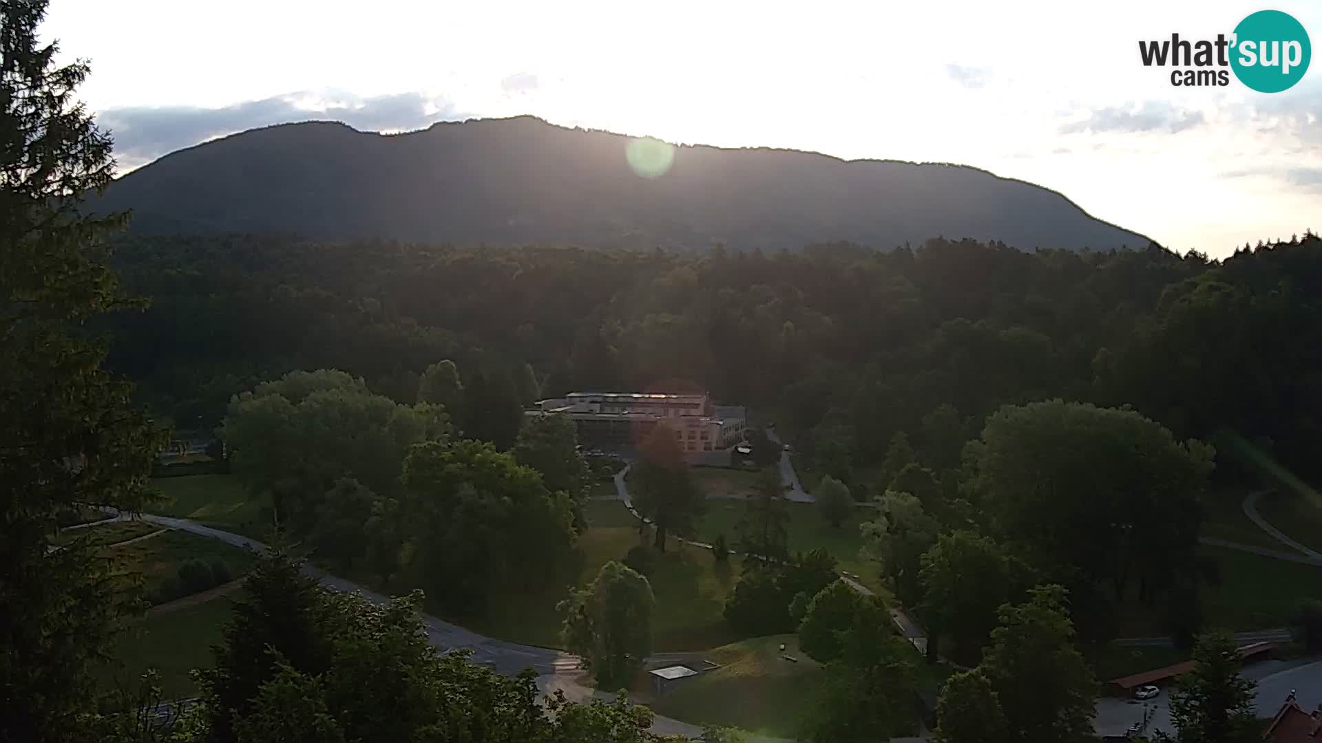 Trakošćan – Vista dal castello