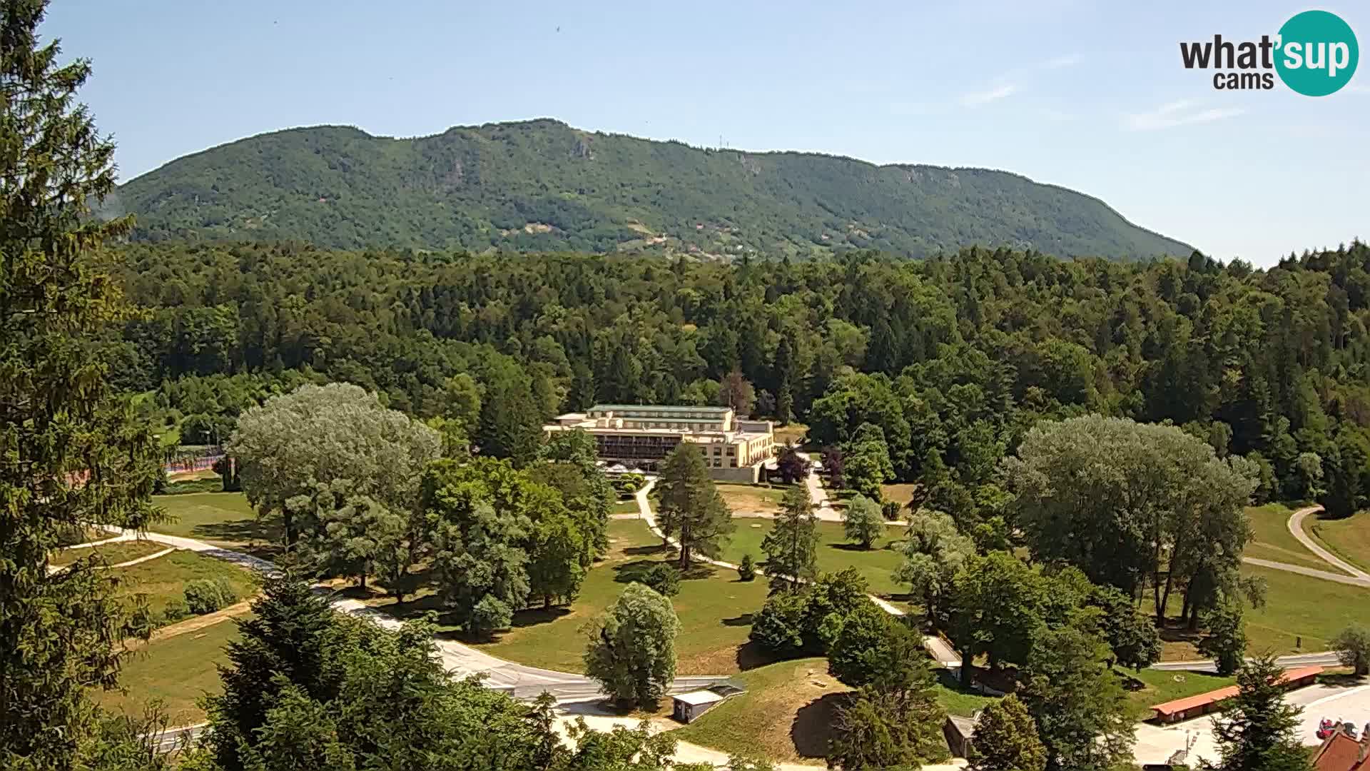 Trakošćan – view from castle