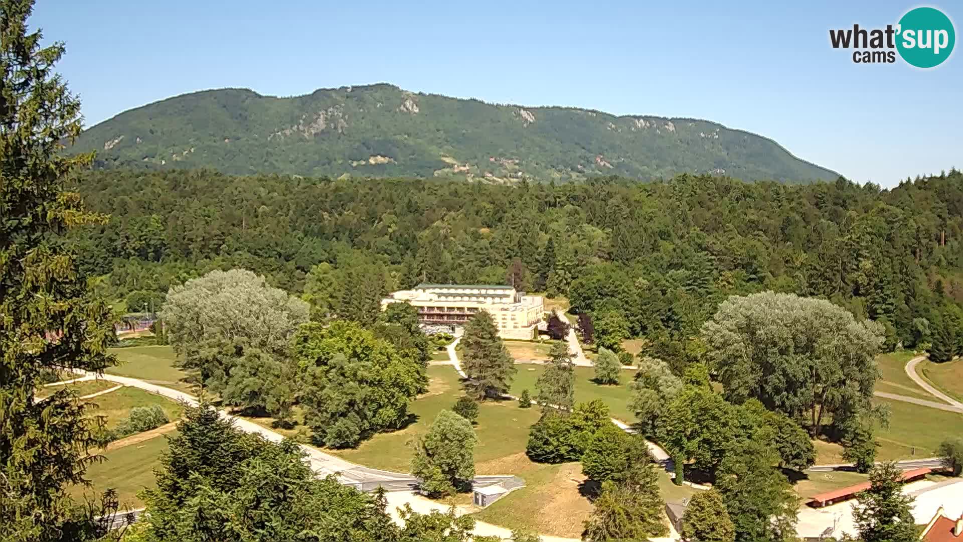 Trakošćan – Vista dal castello