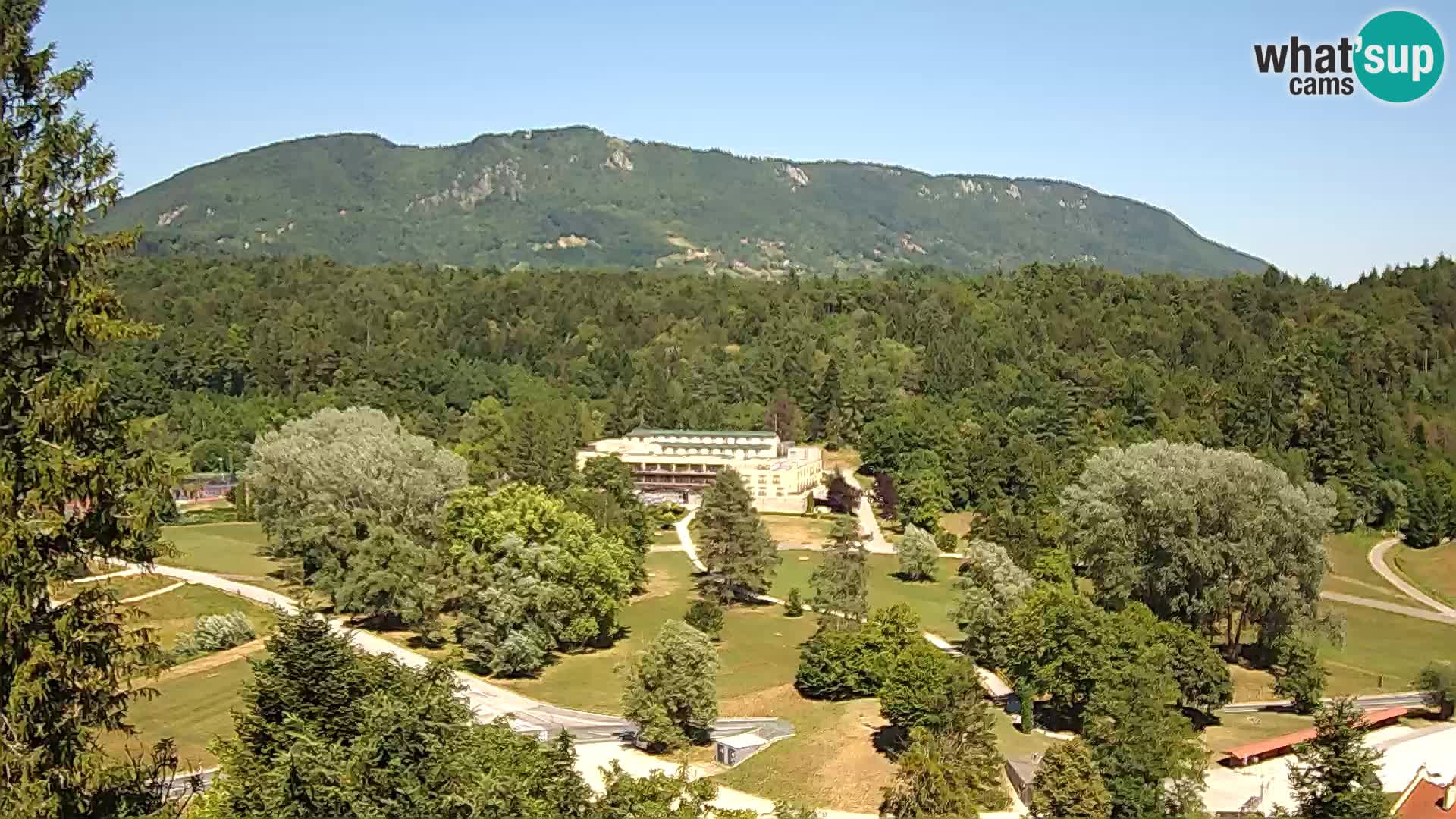 Trakošćan – Vista dal castello