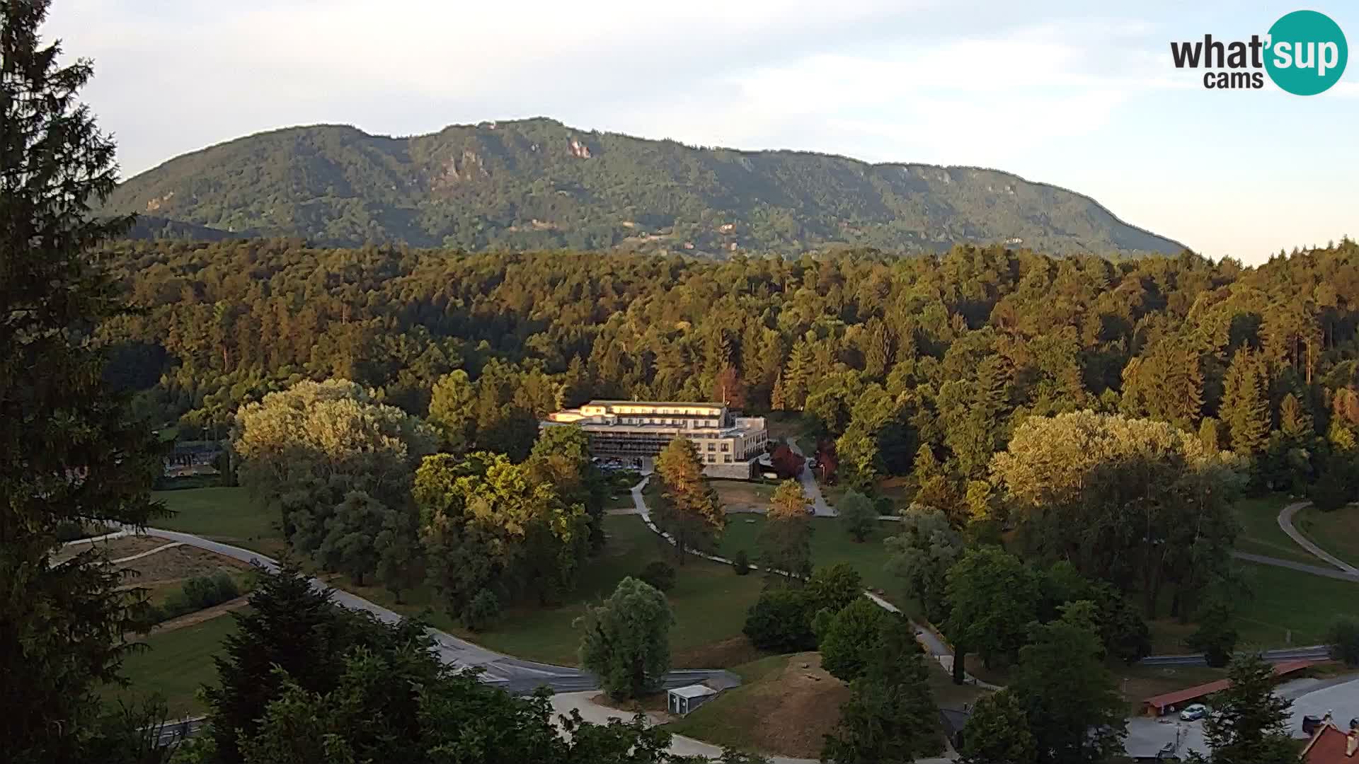Trakošćan – Vista dal castello