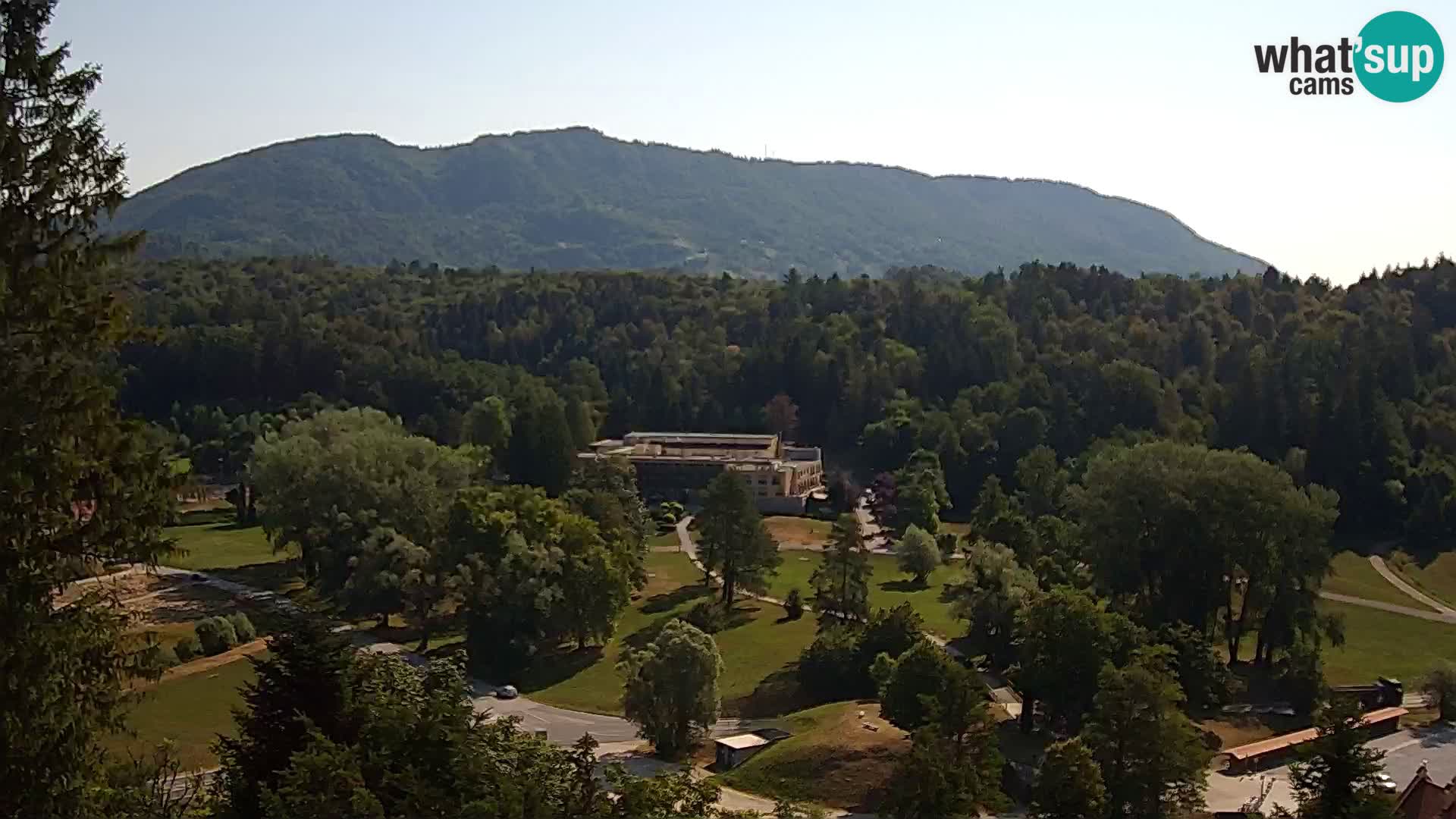 Trakošćan – view from castle
