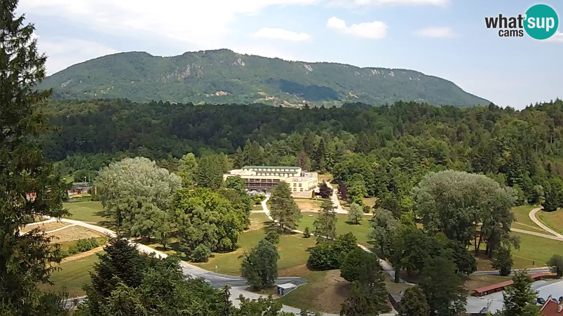 Trakošćan – Vista desde el castillo
