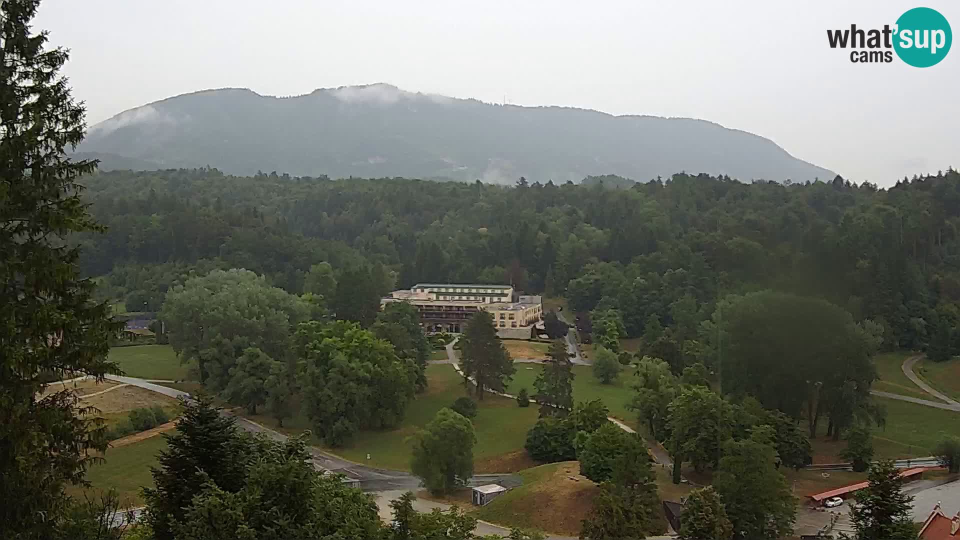Trakošćan – Vista dal castello