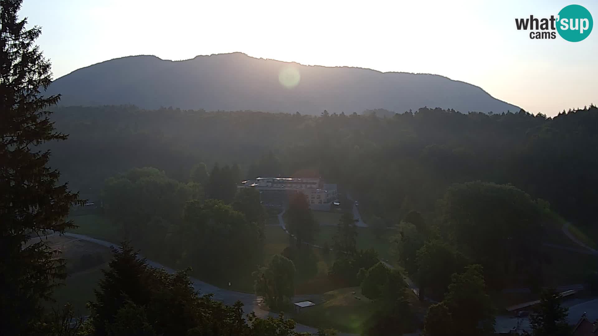 Trakošćan – Vista desde el castillo