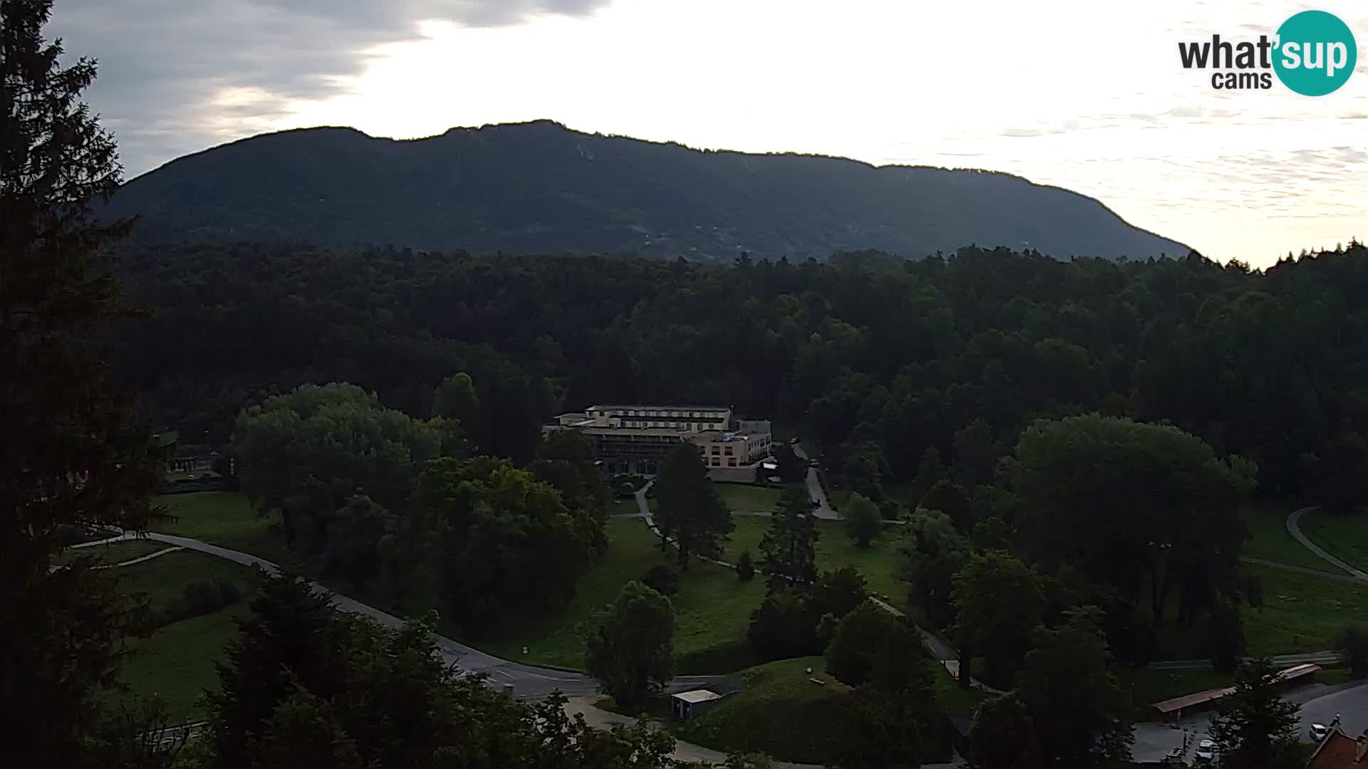 Trakošćan – view from castle