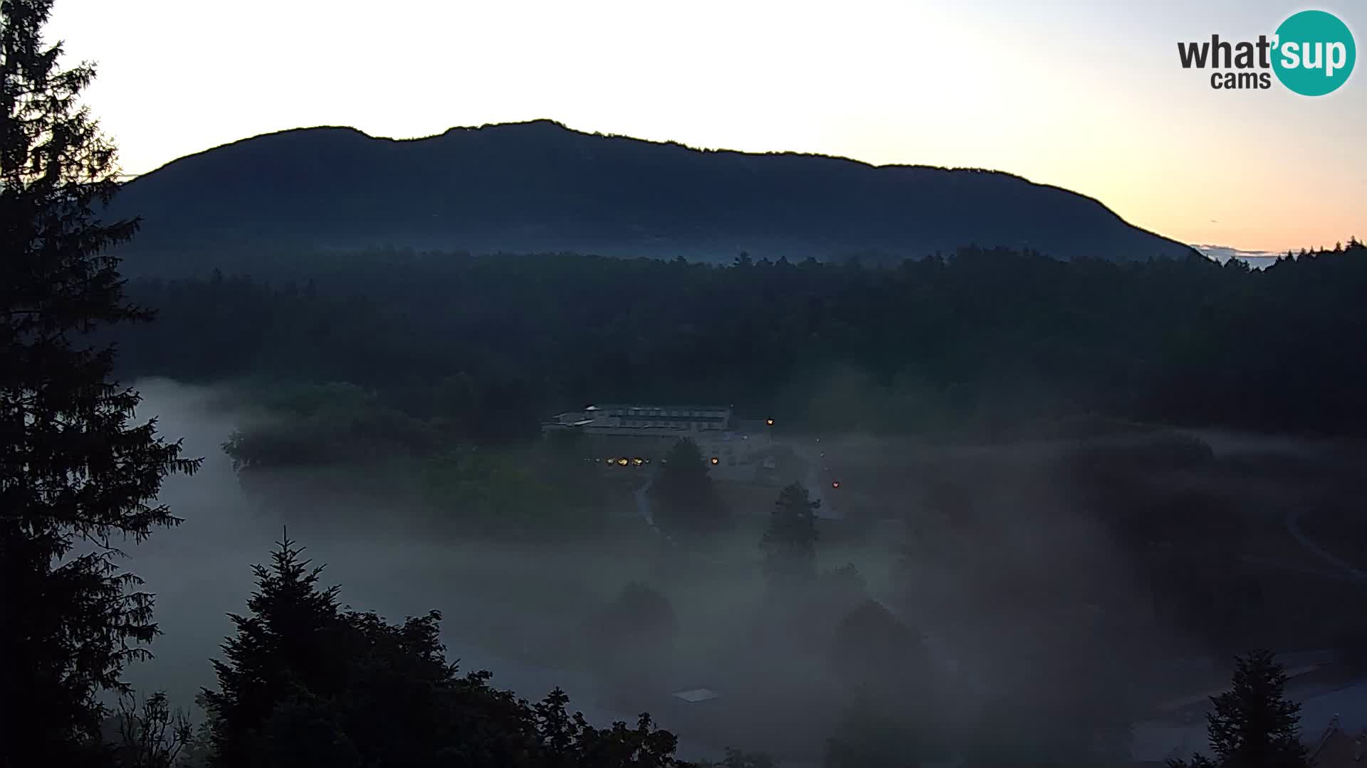 Trakošćan – Blick vom Schloss