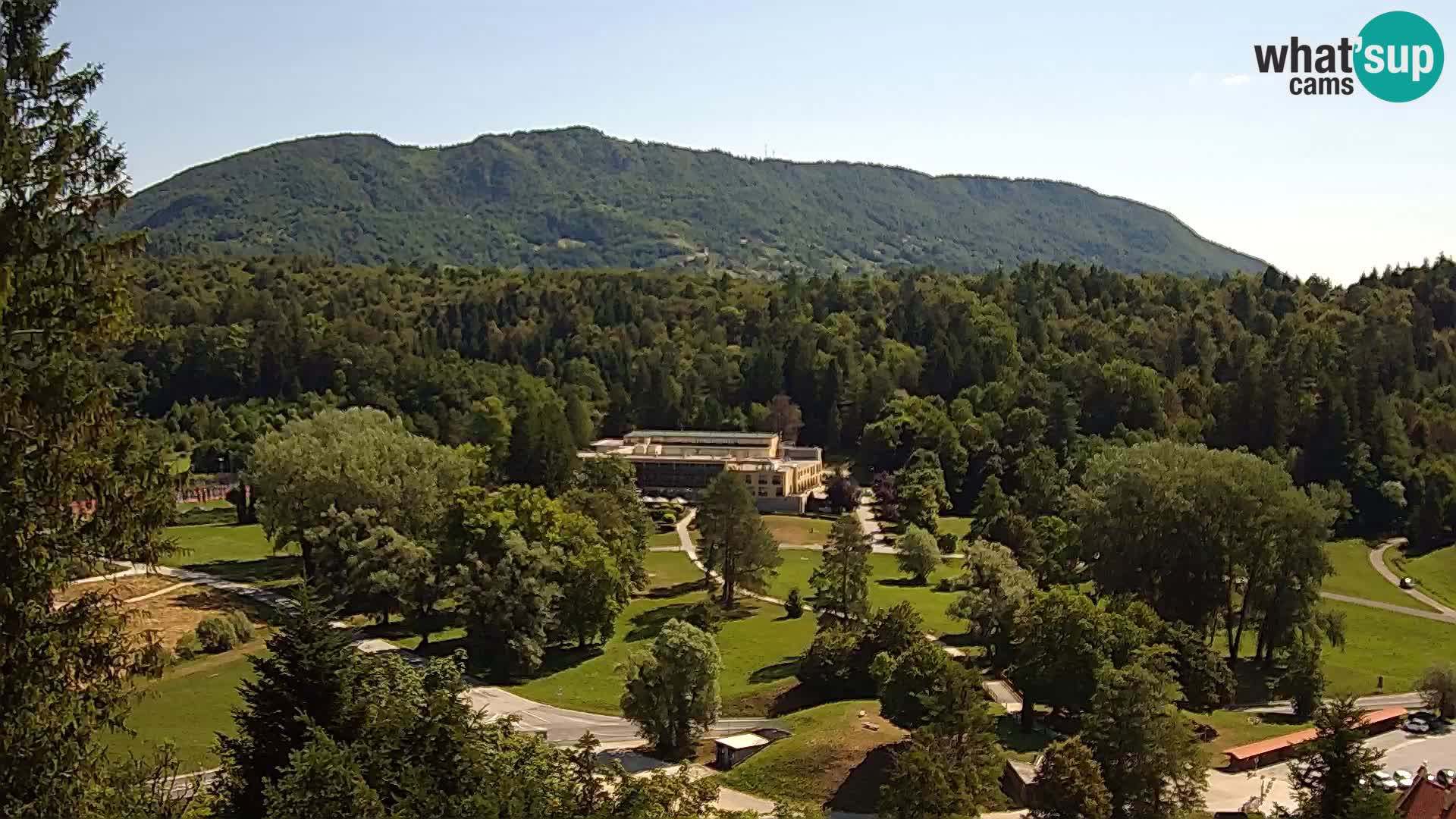 Trakošćan – Vista desde el castillo
