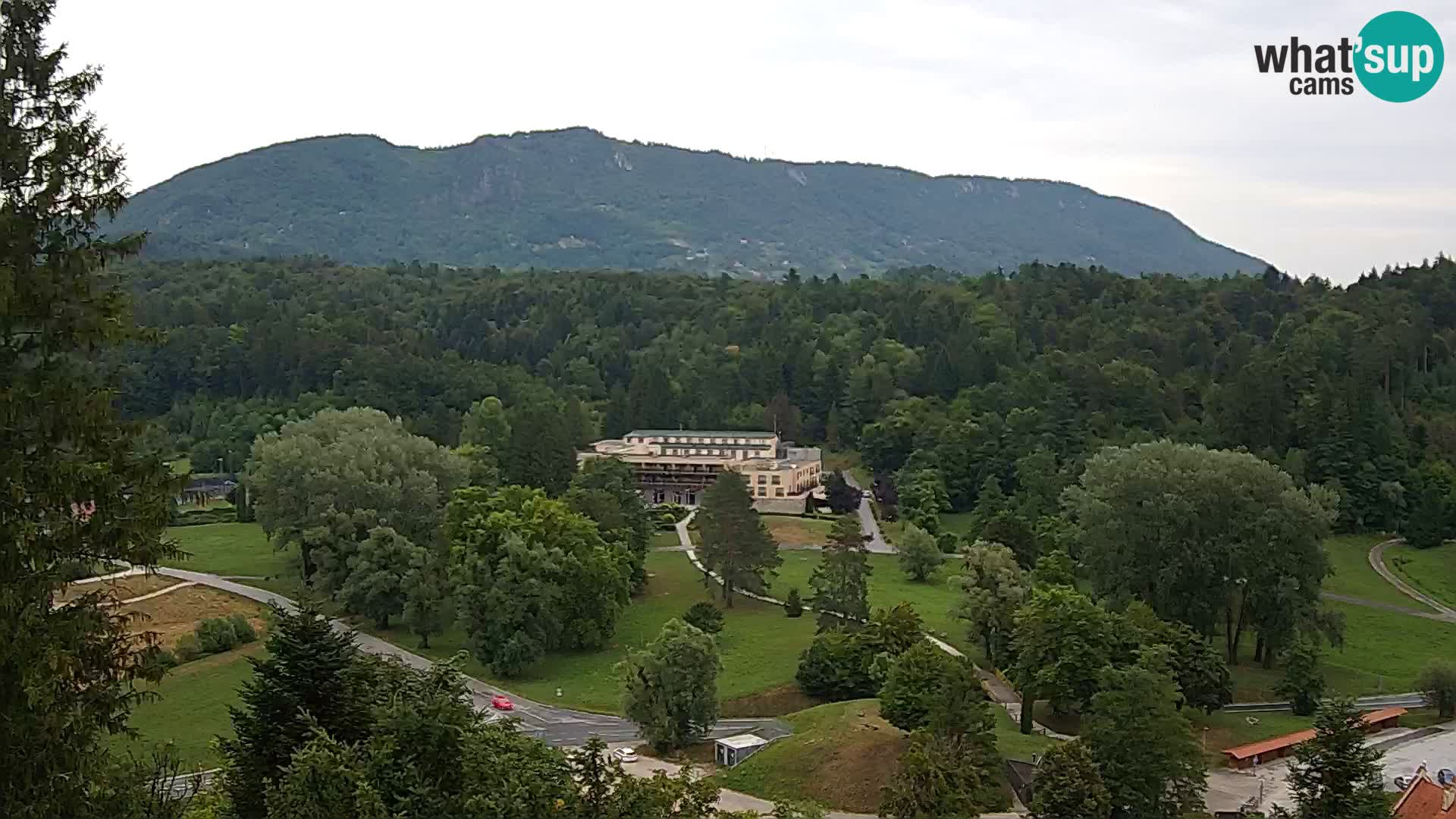 Trakošćan – Vista desde el castillo