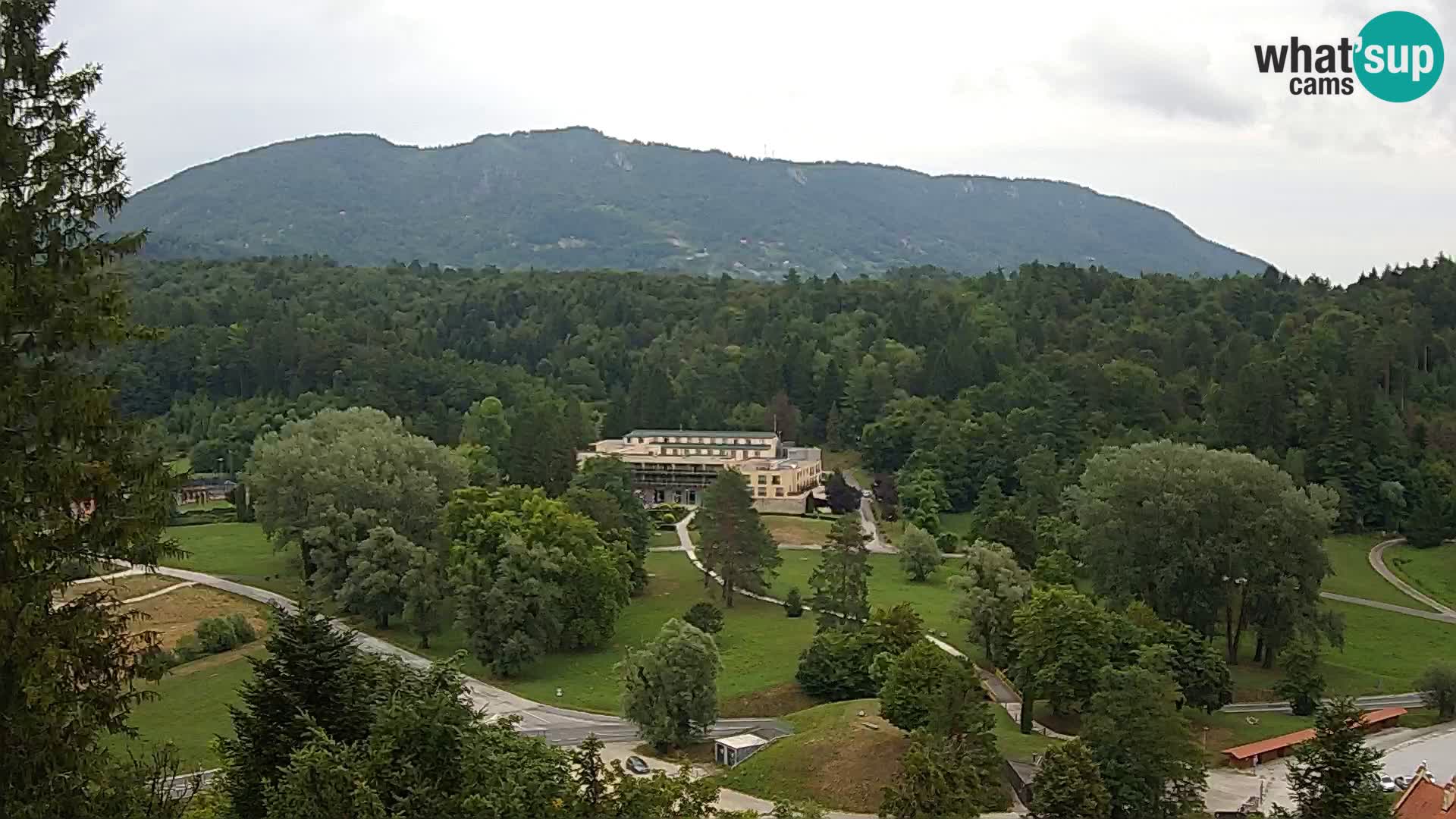 Trakošćan – Vista desde el castillo