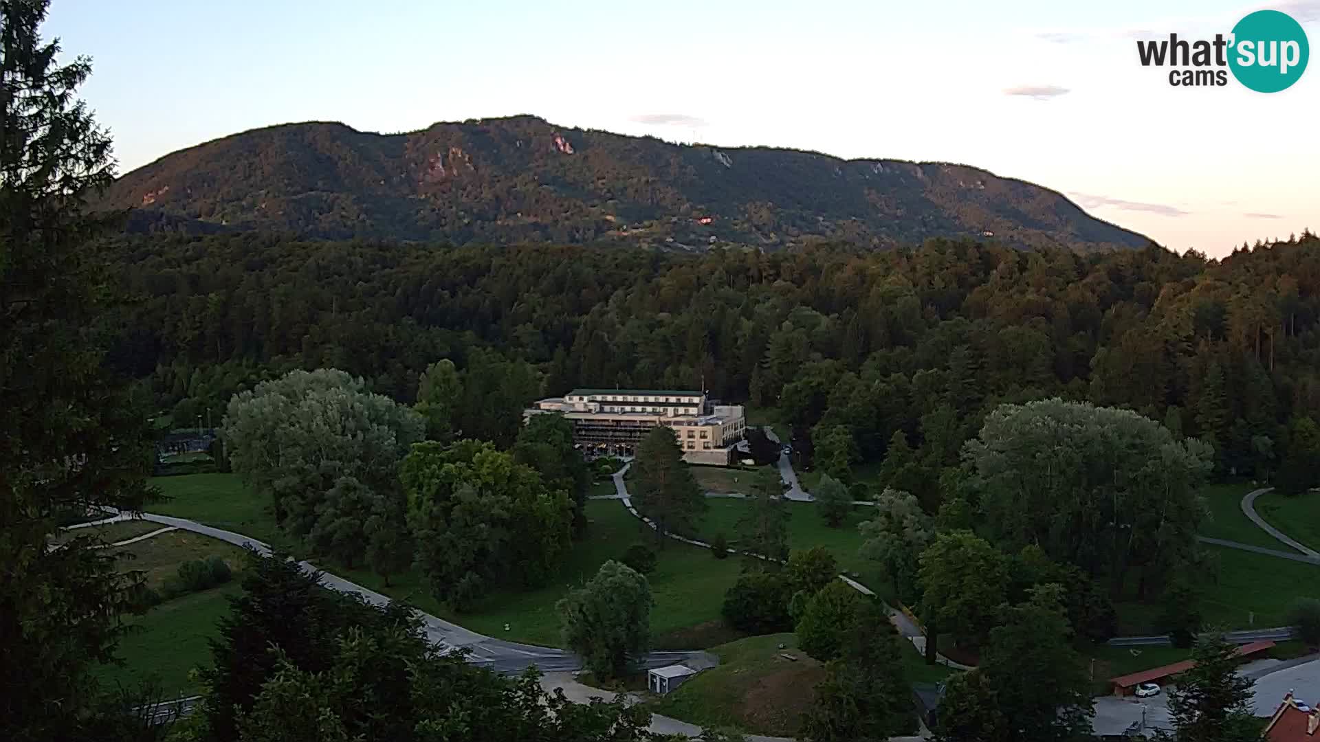 Trakošćan – view from castle