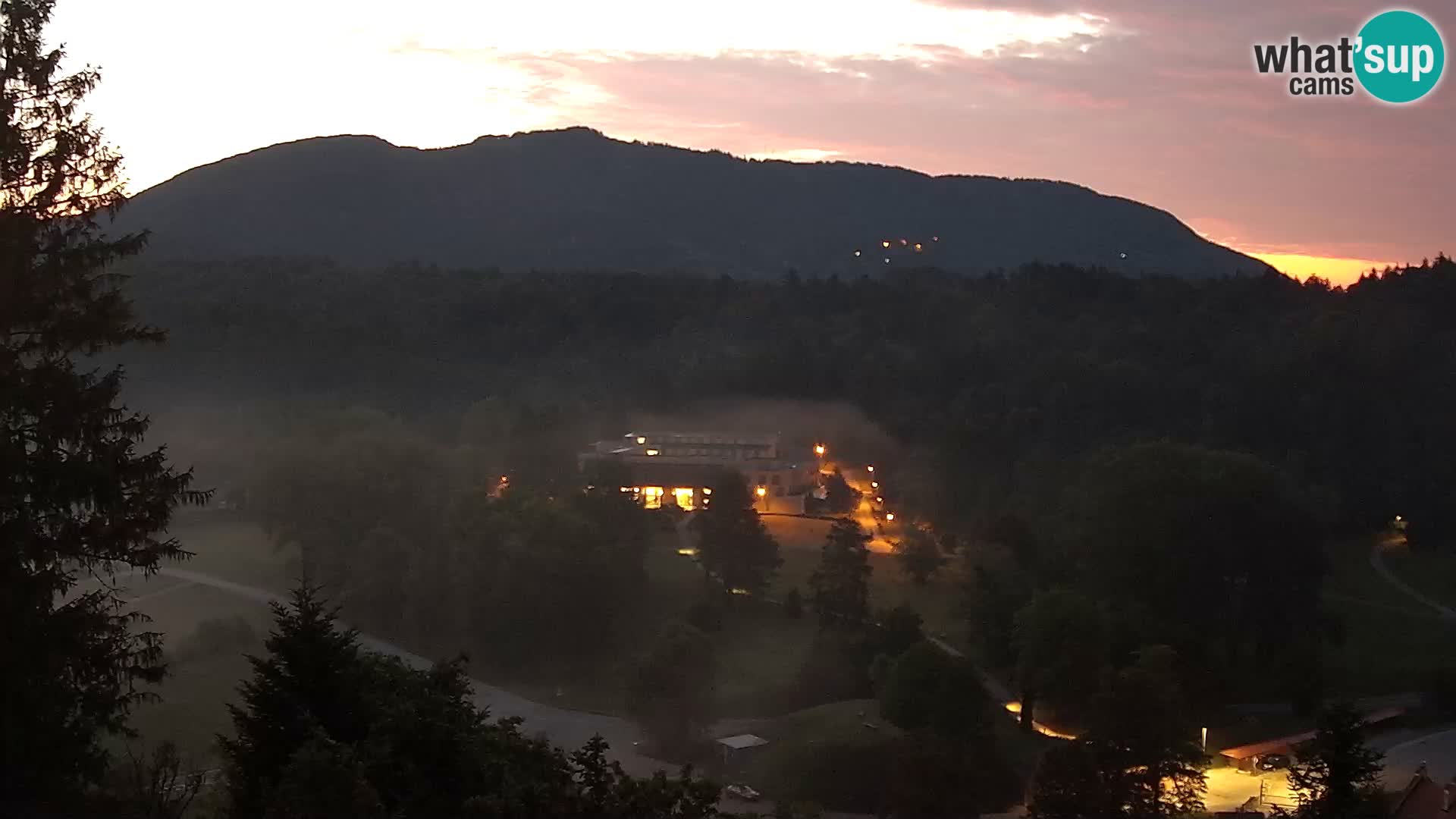 Trakošćan – Vista dal castello