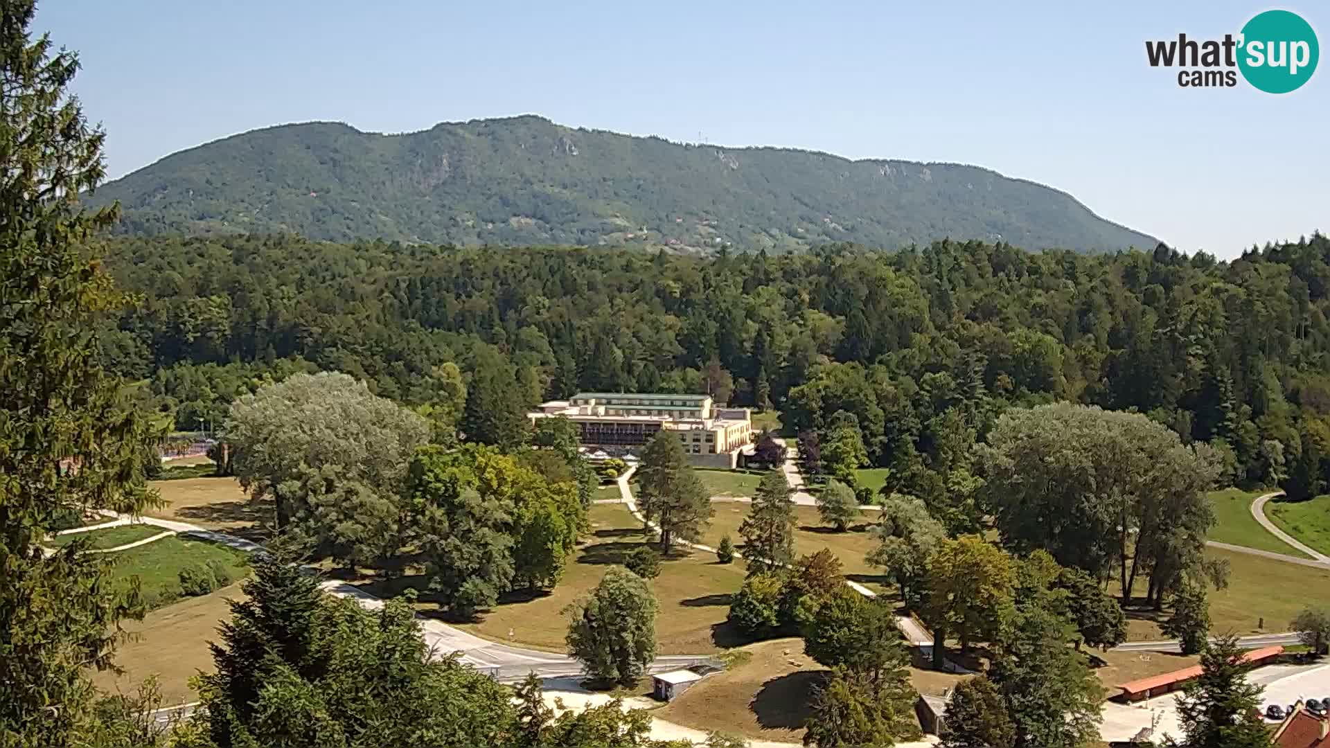 Trakošćan – Vista dal castello