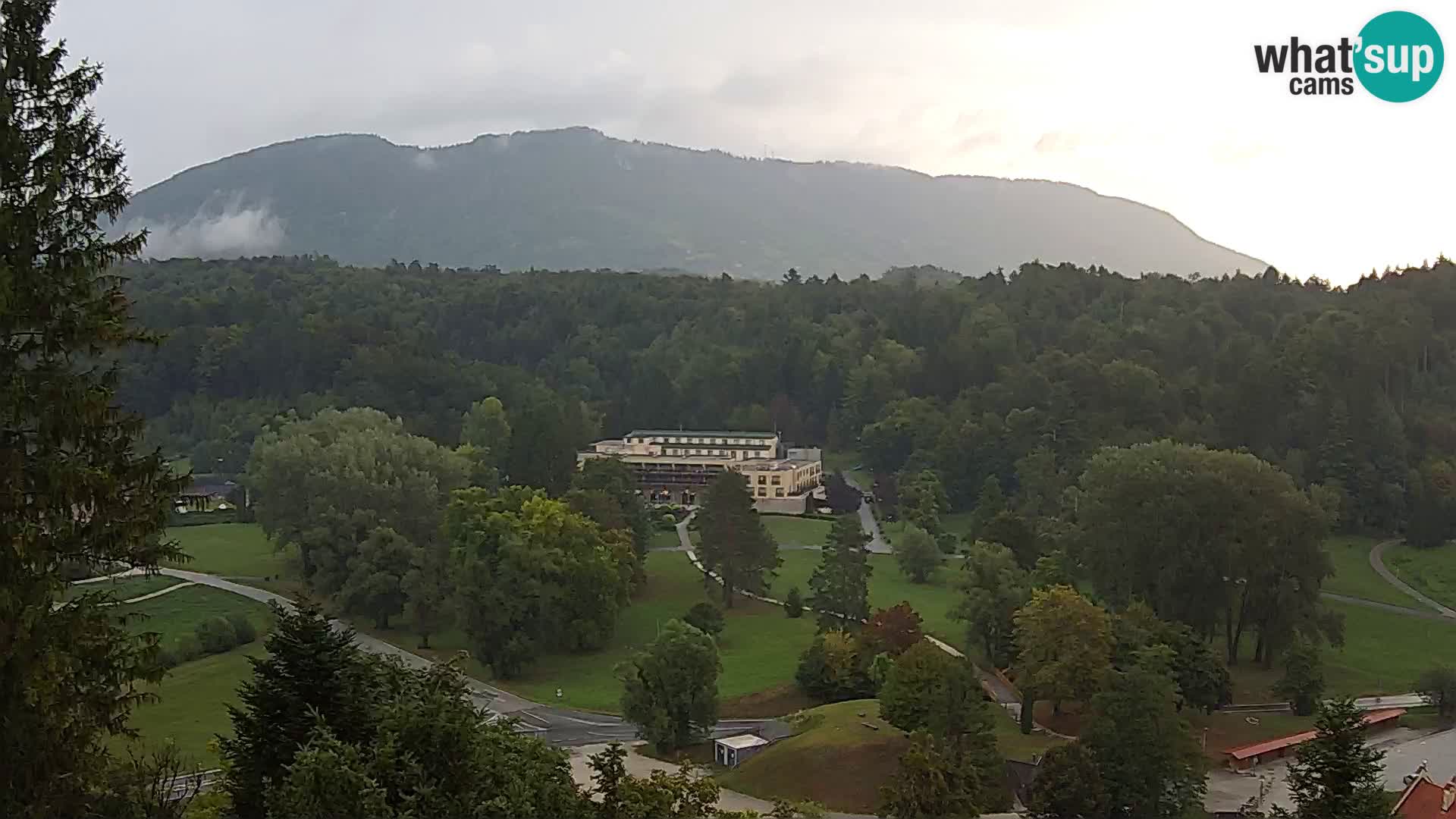 Trakošćan – view from castle