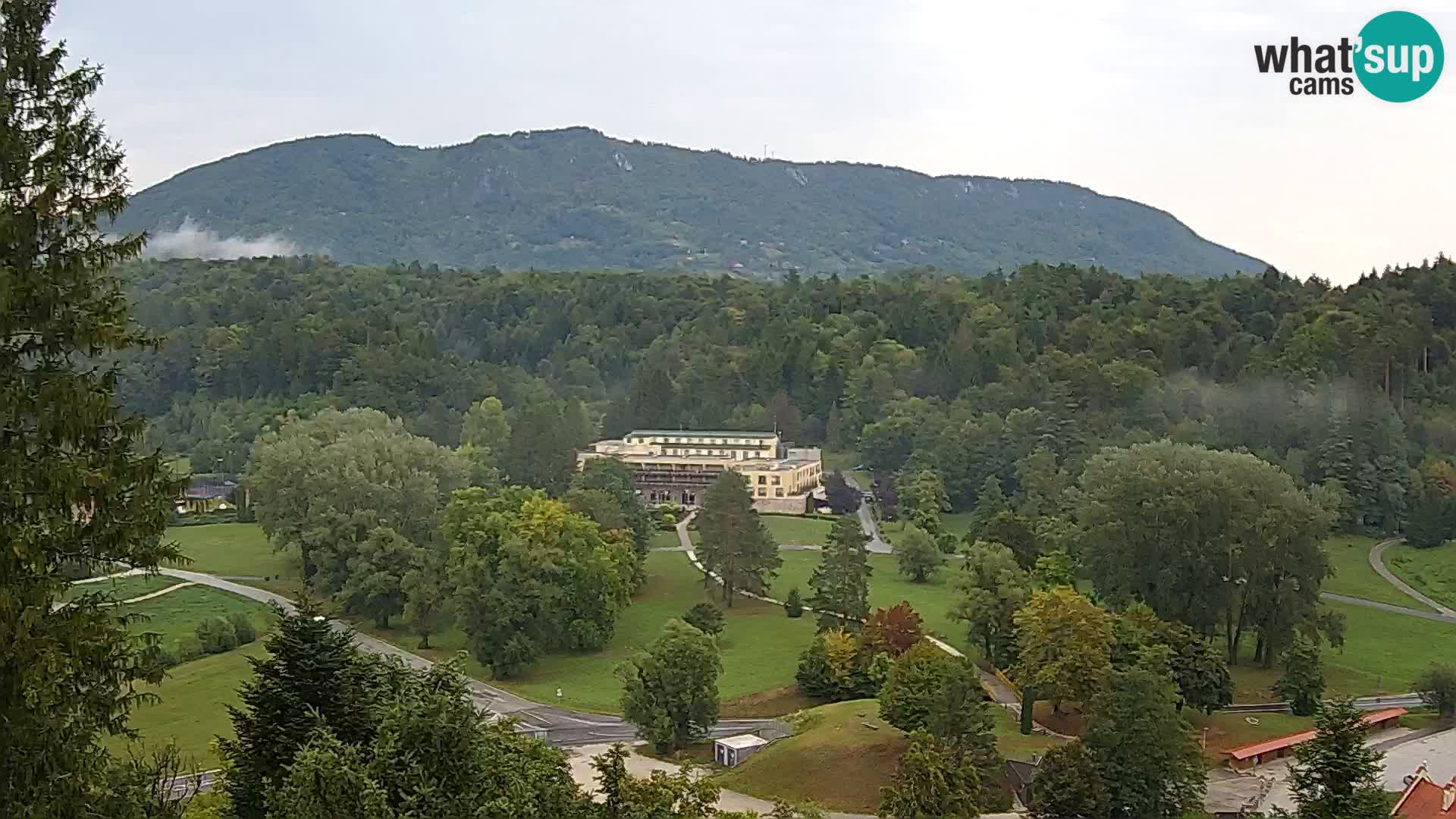Trakošćan – Vista desde el castillo