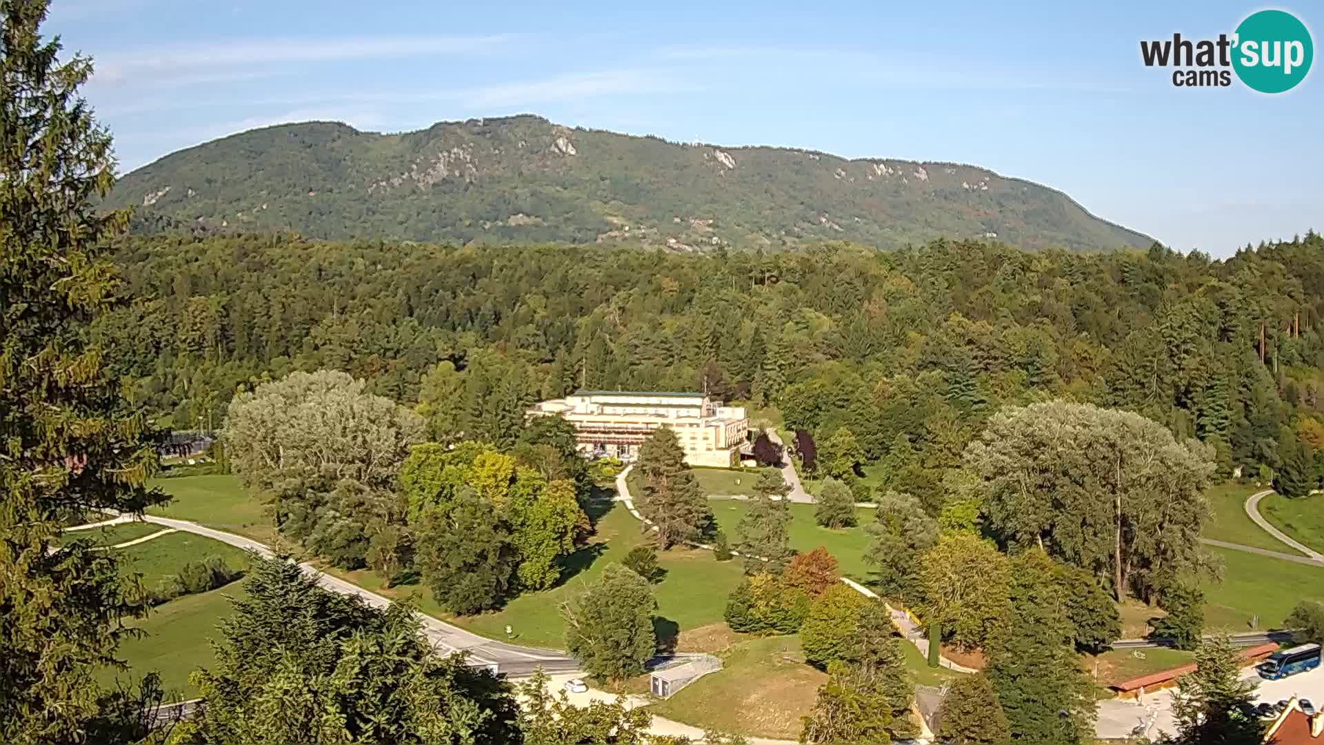 Trakošćan – Vista dal castello