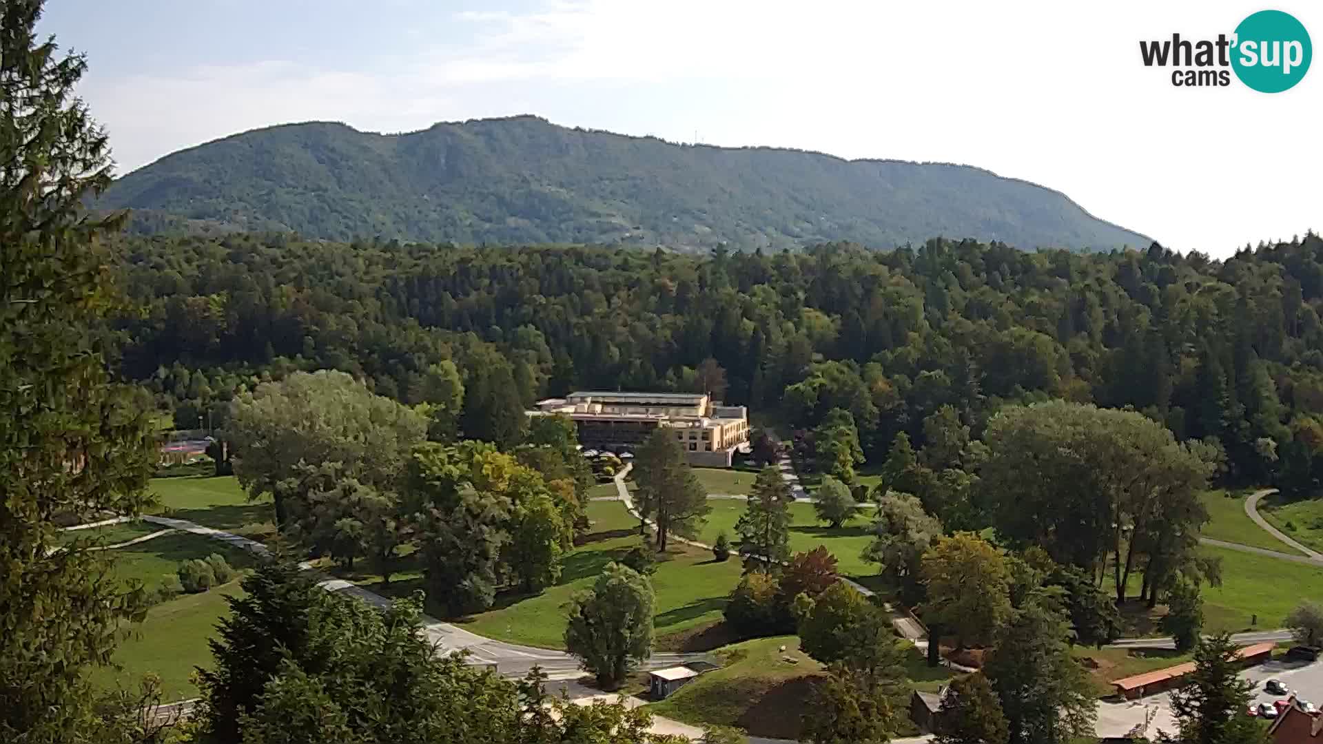 Trakošćan – Vista desde el castillo