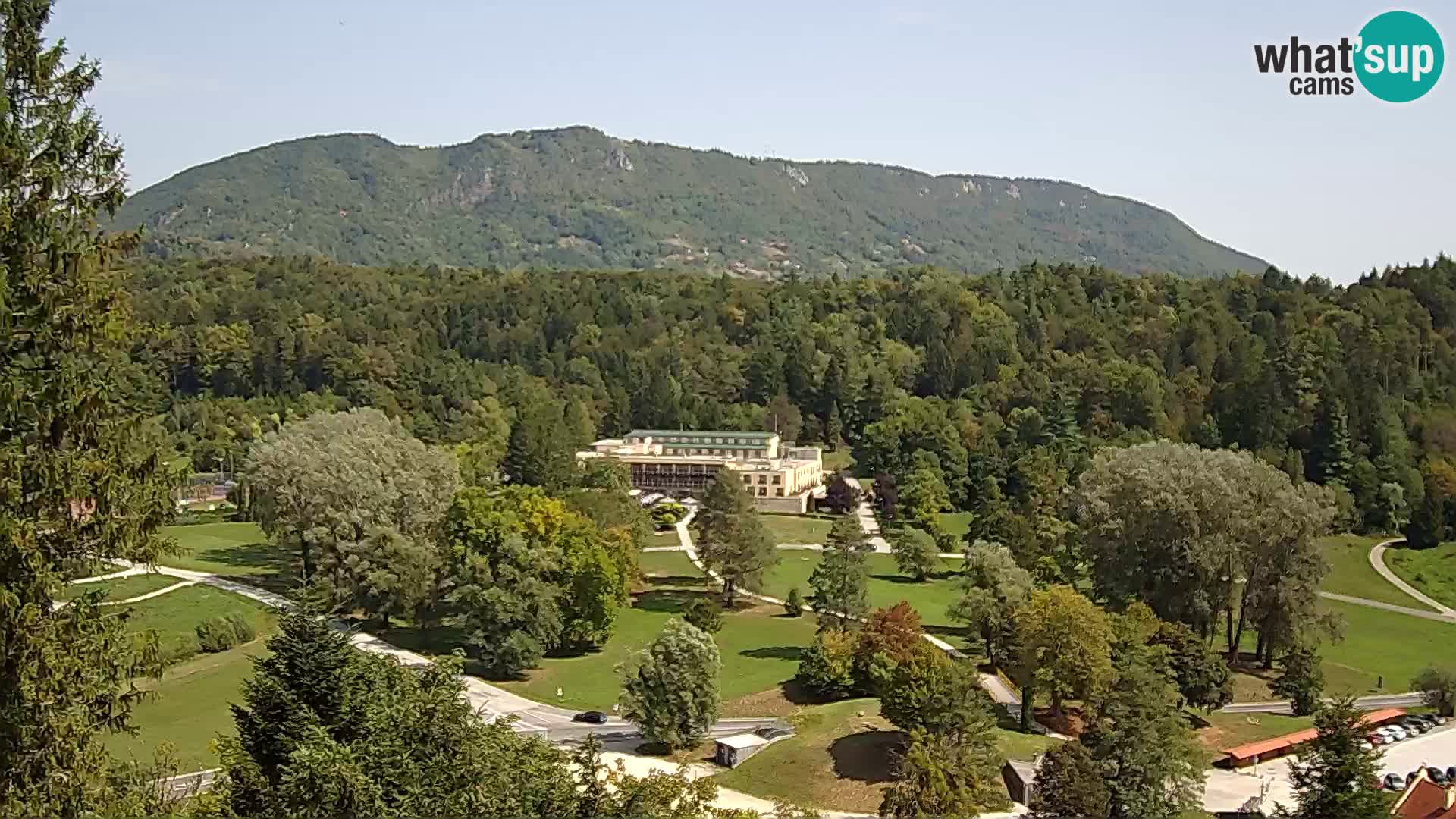 Trakošćan – view from castle