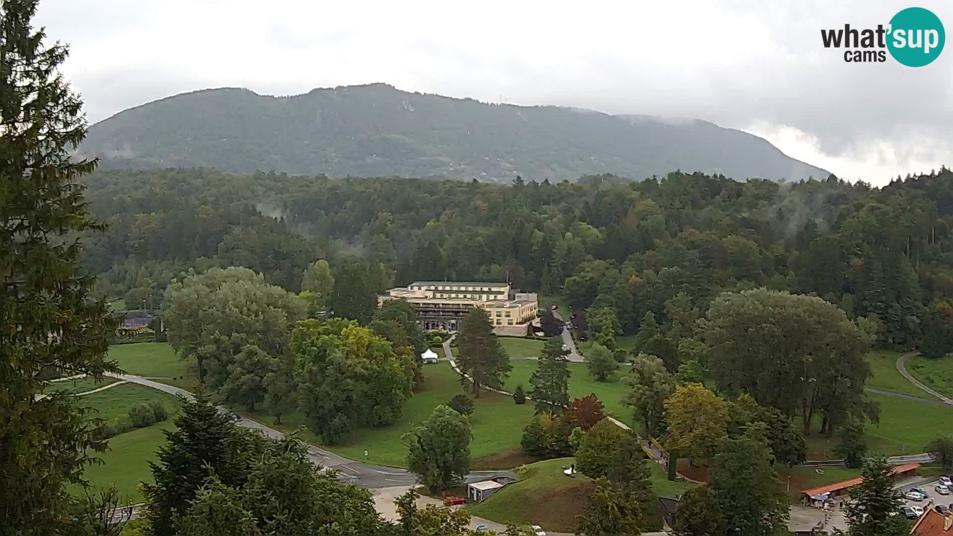 Trakošćan – view from castle