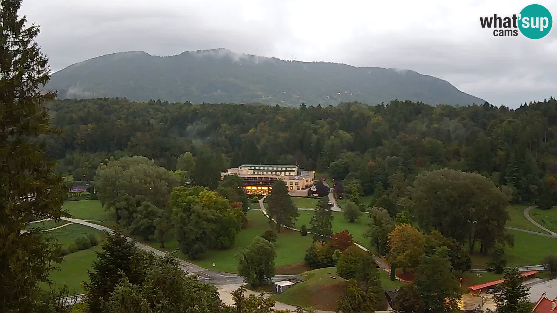 Trakošćan – pogled sa dvorca