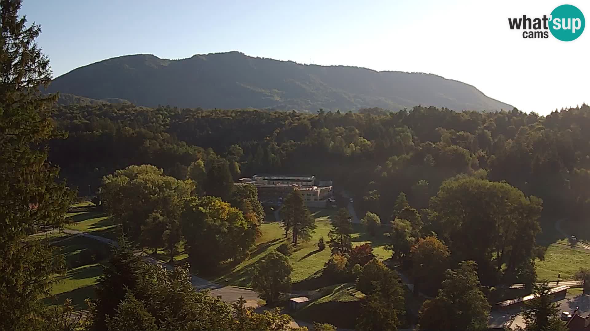 Trakošćan – Vista desde el castillo