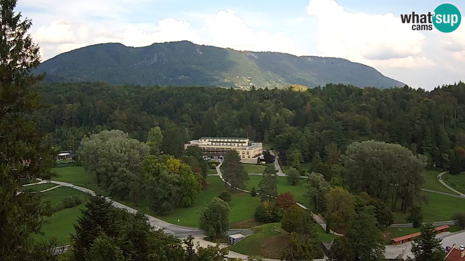 Trakošćan – Vista desde el castillo