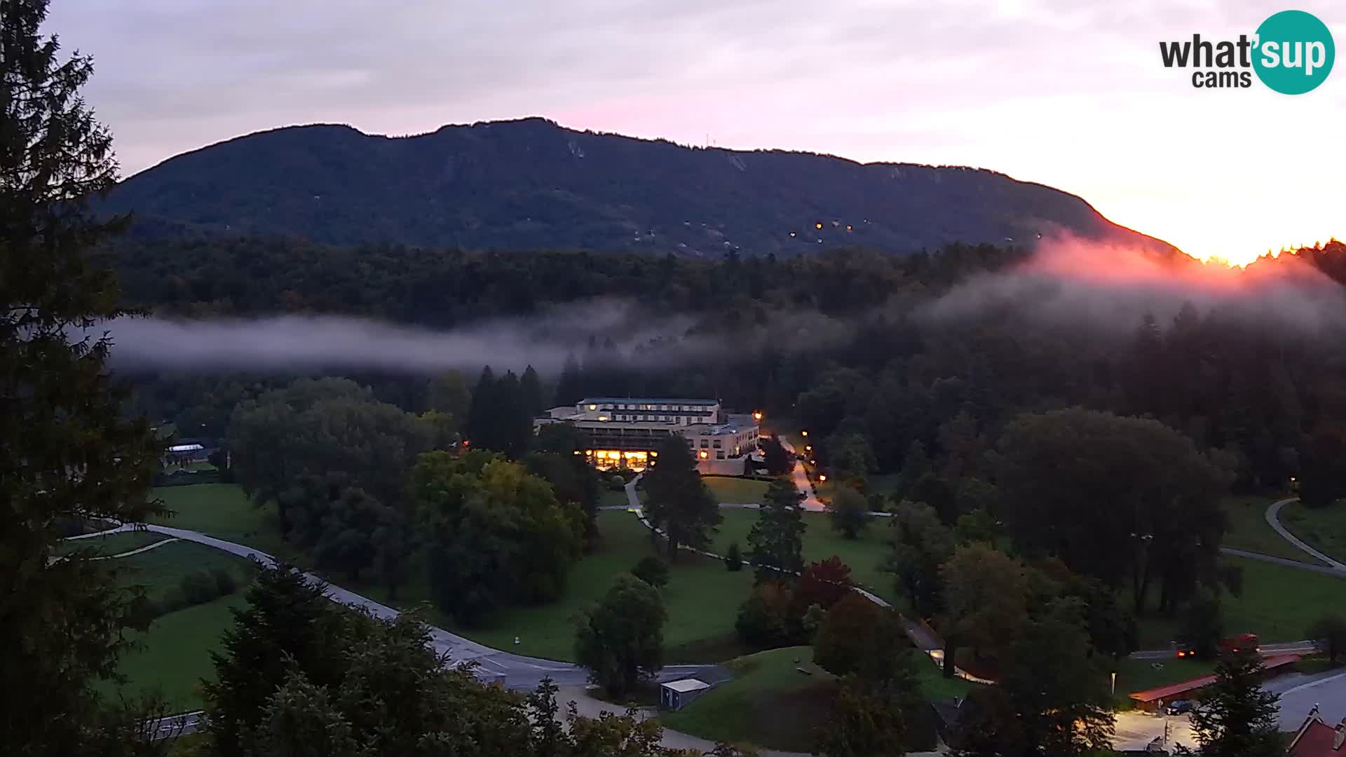 Trakošćan – Vista dal castello