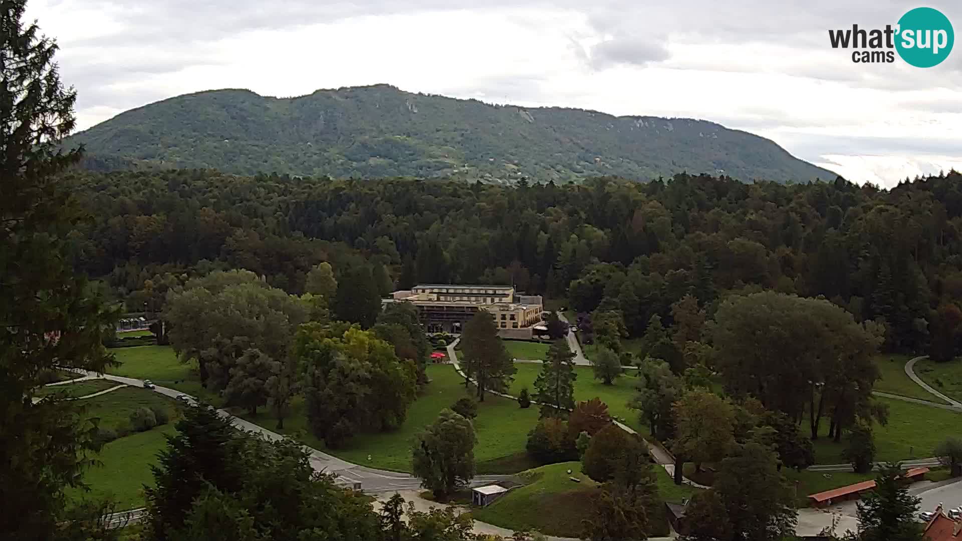 Trakošćan – pogled z dvorca