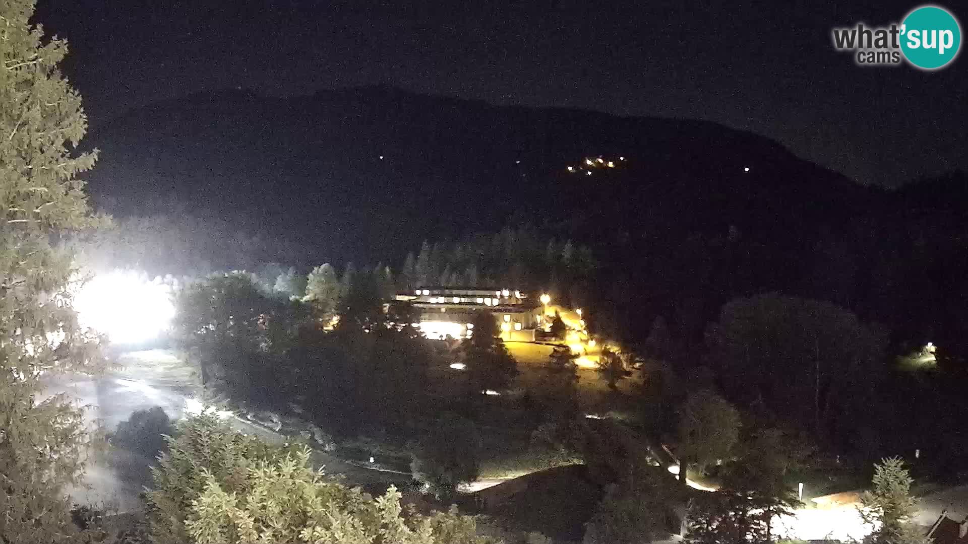 Trakošćan – Blick vom Schloss