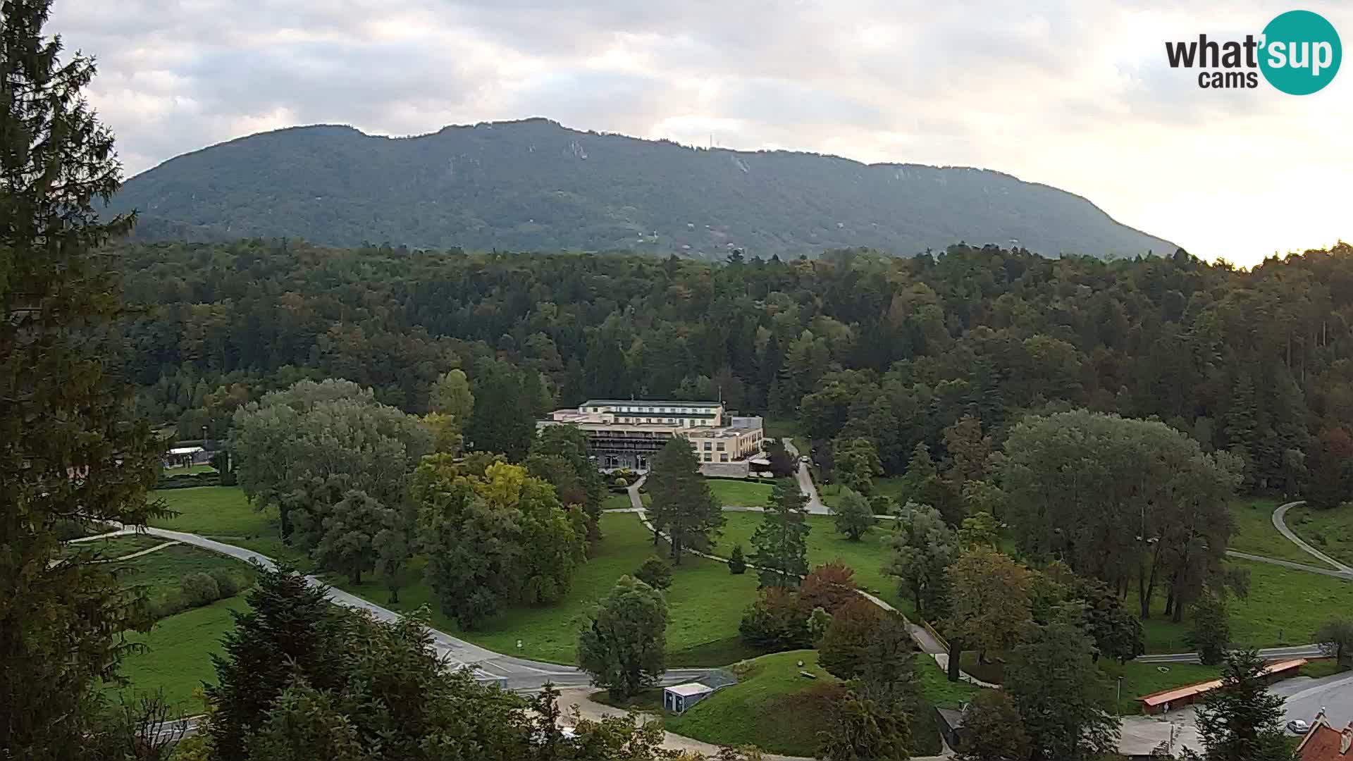 Trakošćan – Vista dal castello