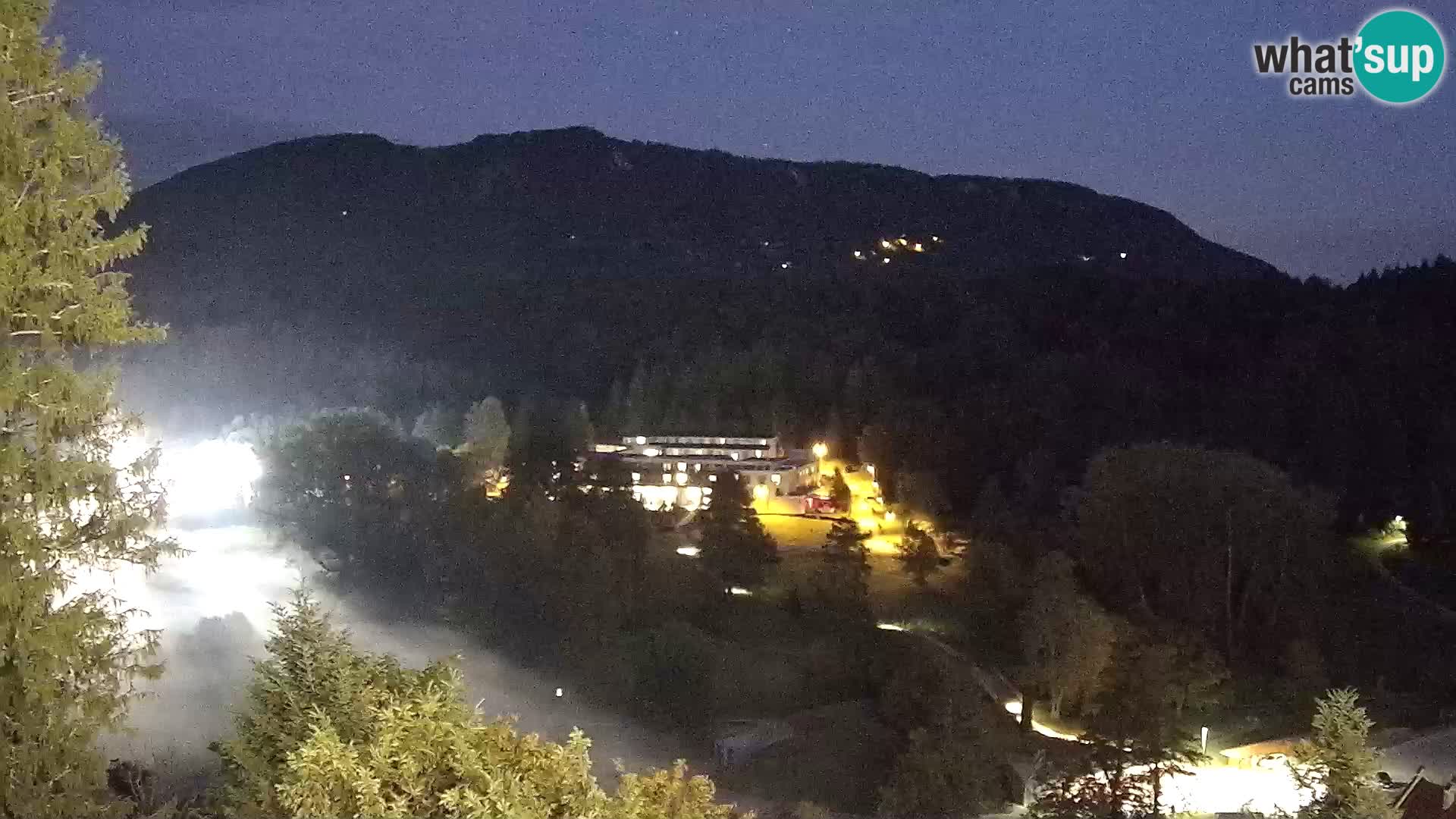 Trakošćan – Blick vom Schloss