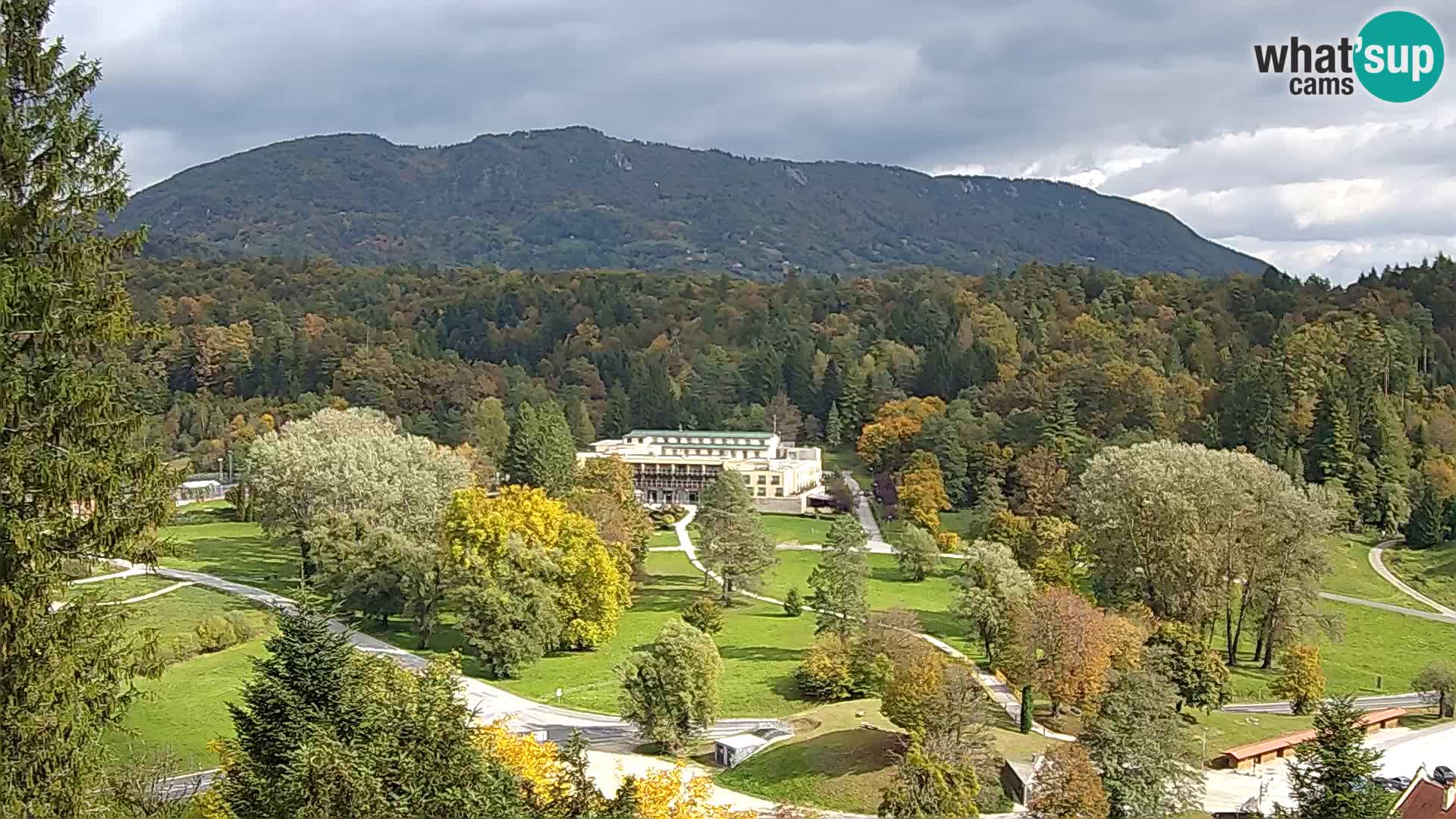Trakošćan – view from castle