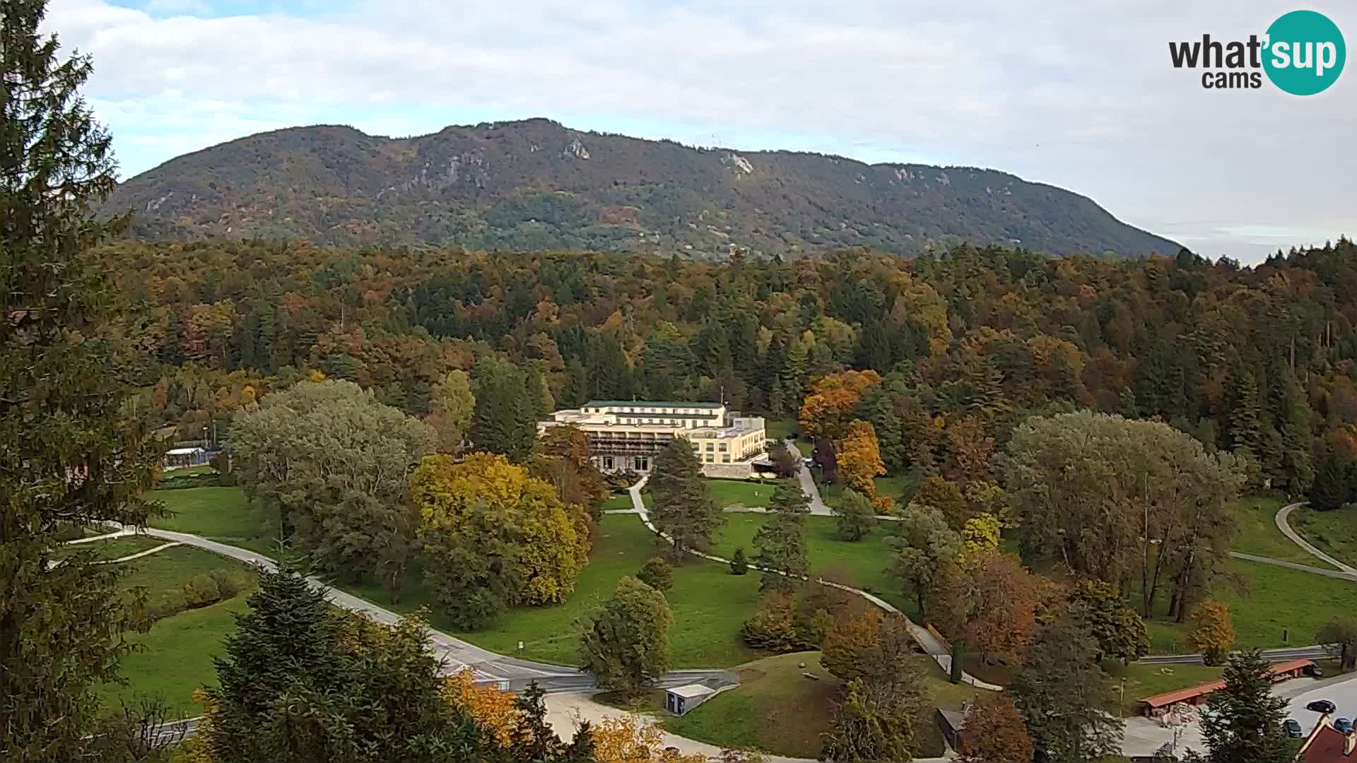 Trakošćan – Vista dal castello