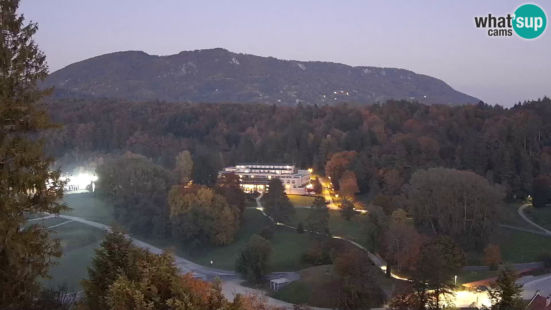 Trakošćan – Vista dal castello