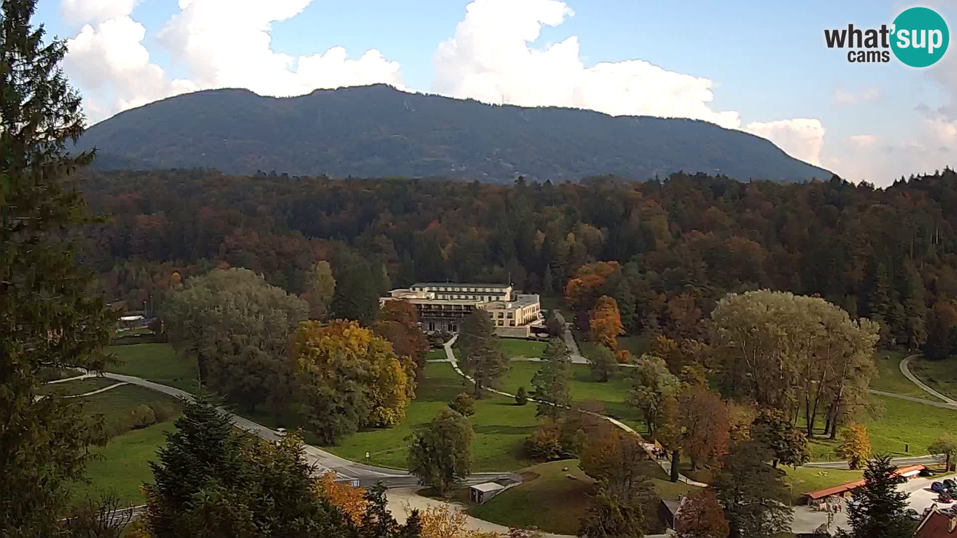 Trakošćan – view from castle
