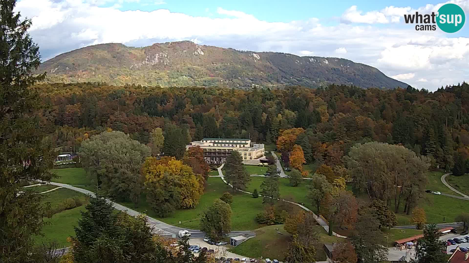 Trakošćan – view from castle