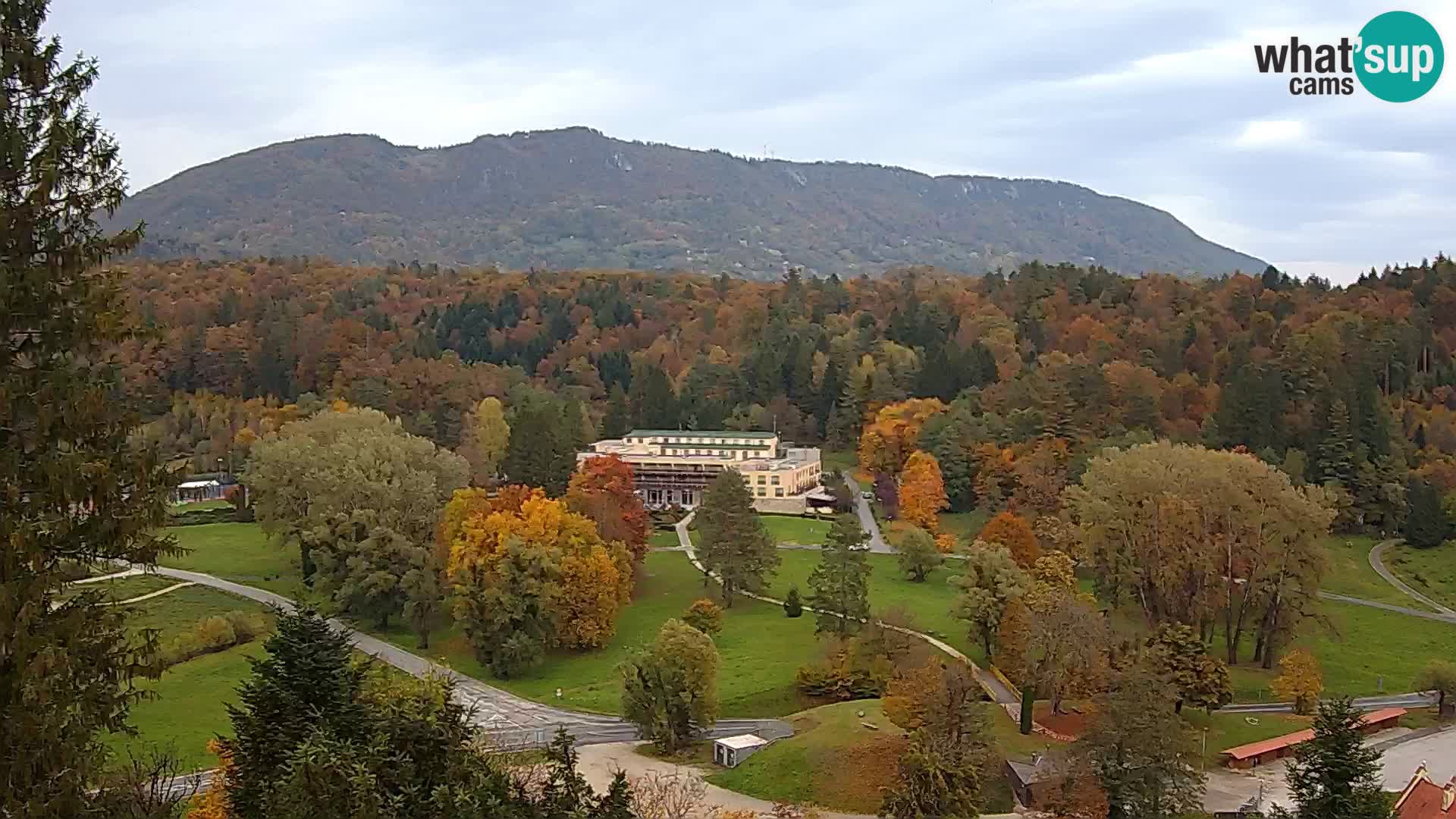 Trakošćan – Vista desde el castillo