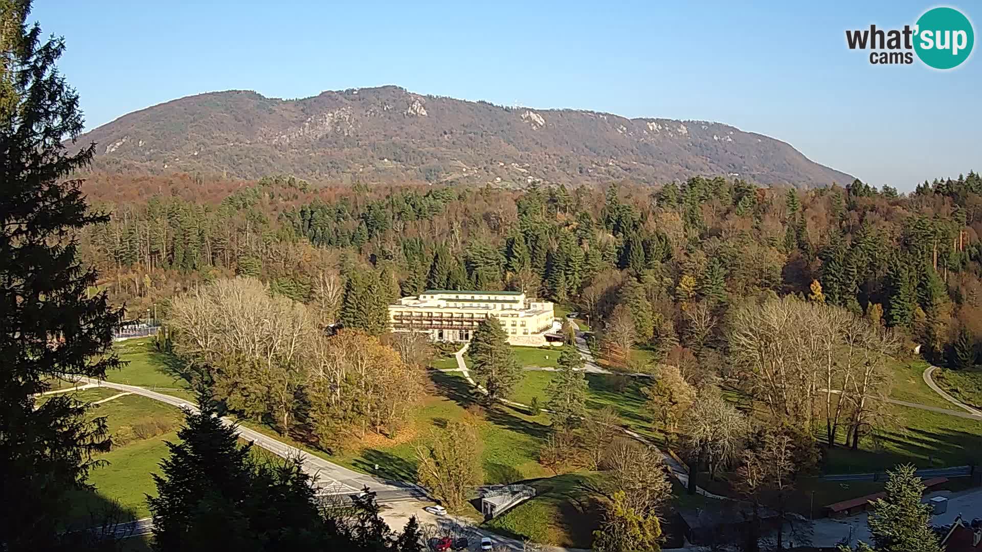 Trakošćan – Vista desde el castillo