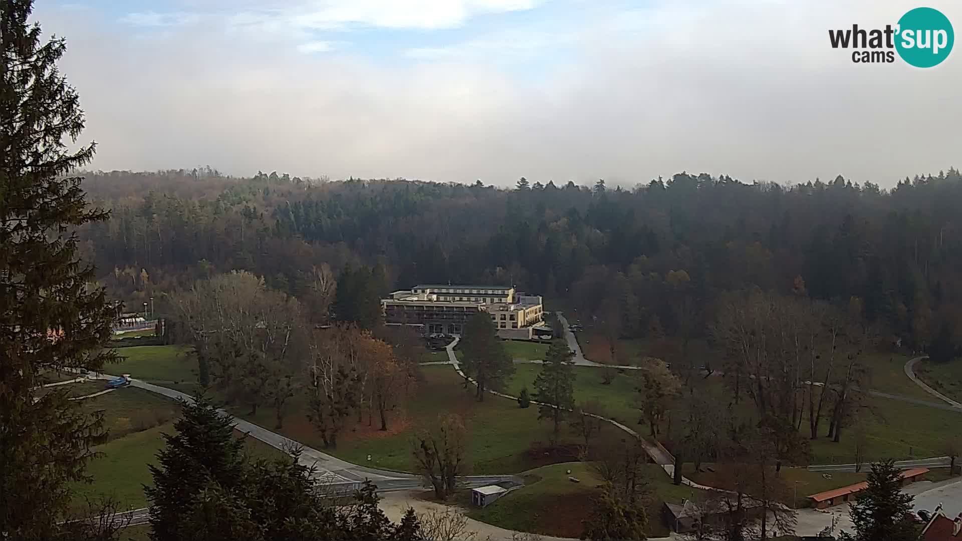 Trakošćan – pogled z dvorca