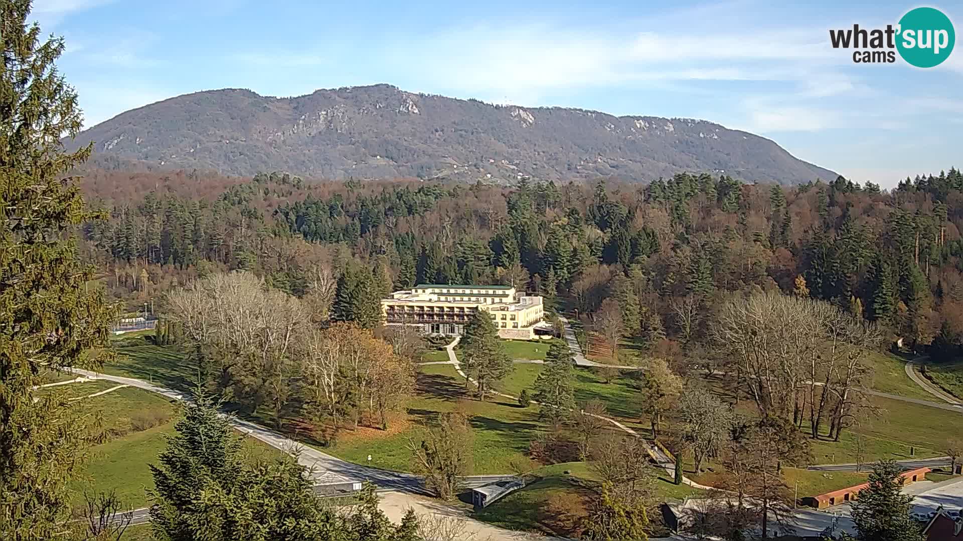 Trakošćan – Vista desde el castillo