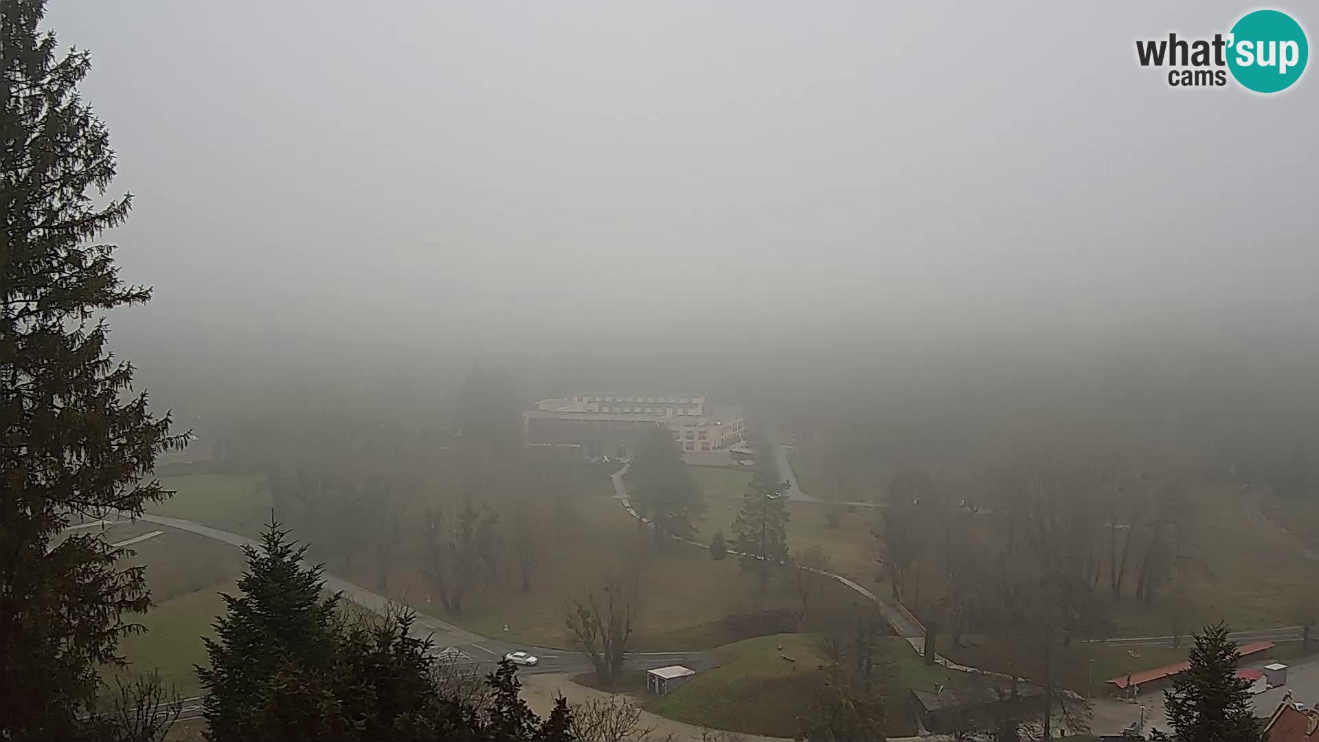 Trakošćan – view from castle