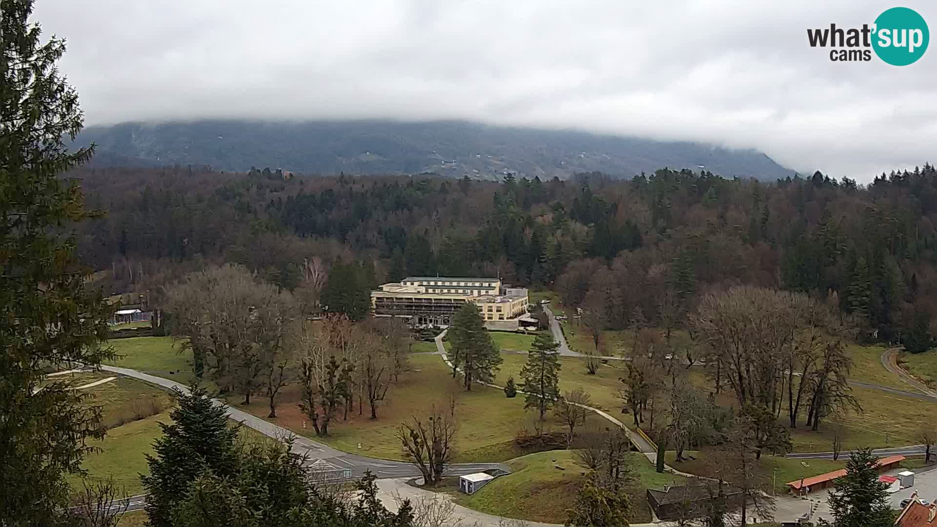 Trakošćan – Vista dal castello