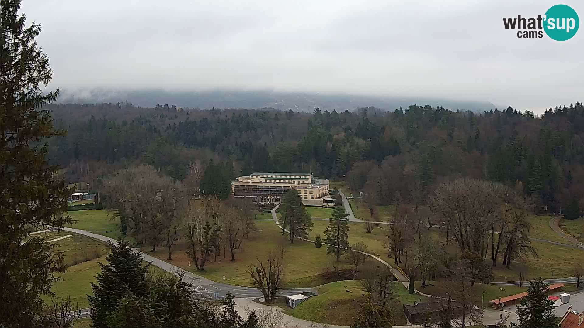 Trakošćan – Vista dal castello