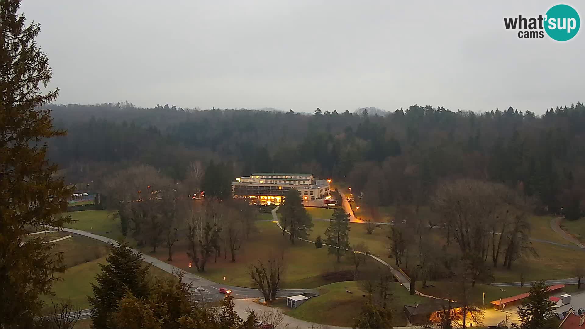 Trakošćan – Vista desde el castillo